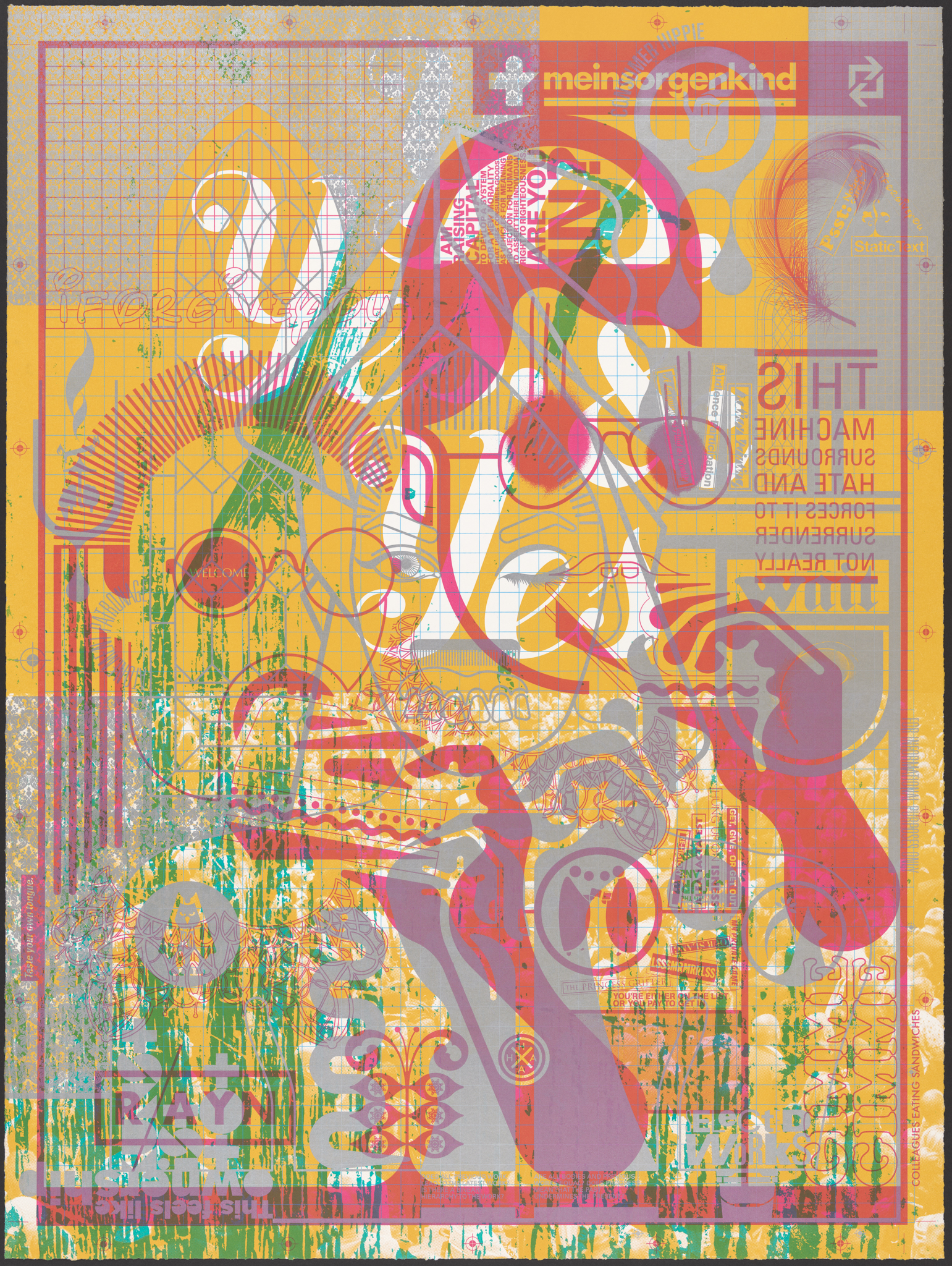 Makeready #42 by Ryan McGinness