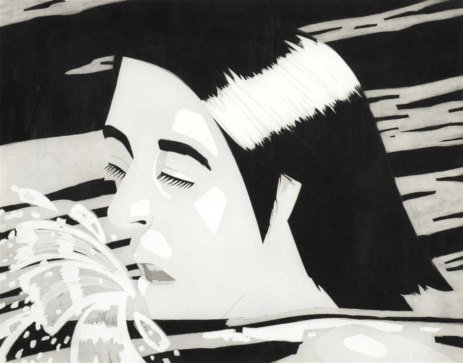 The Swimmer by Alex Katz