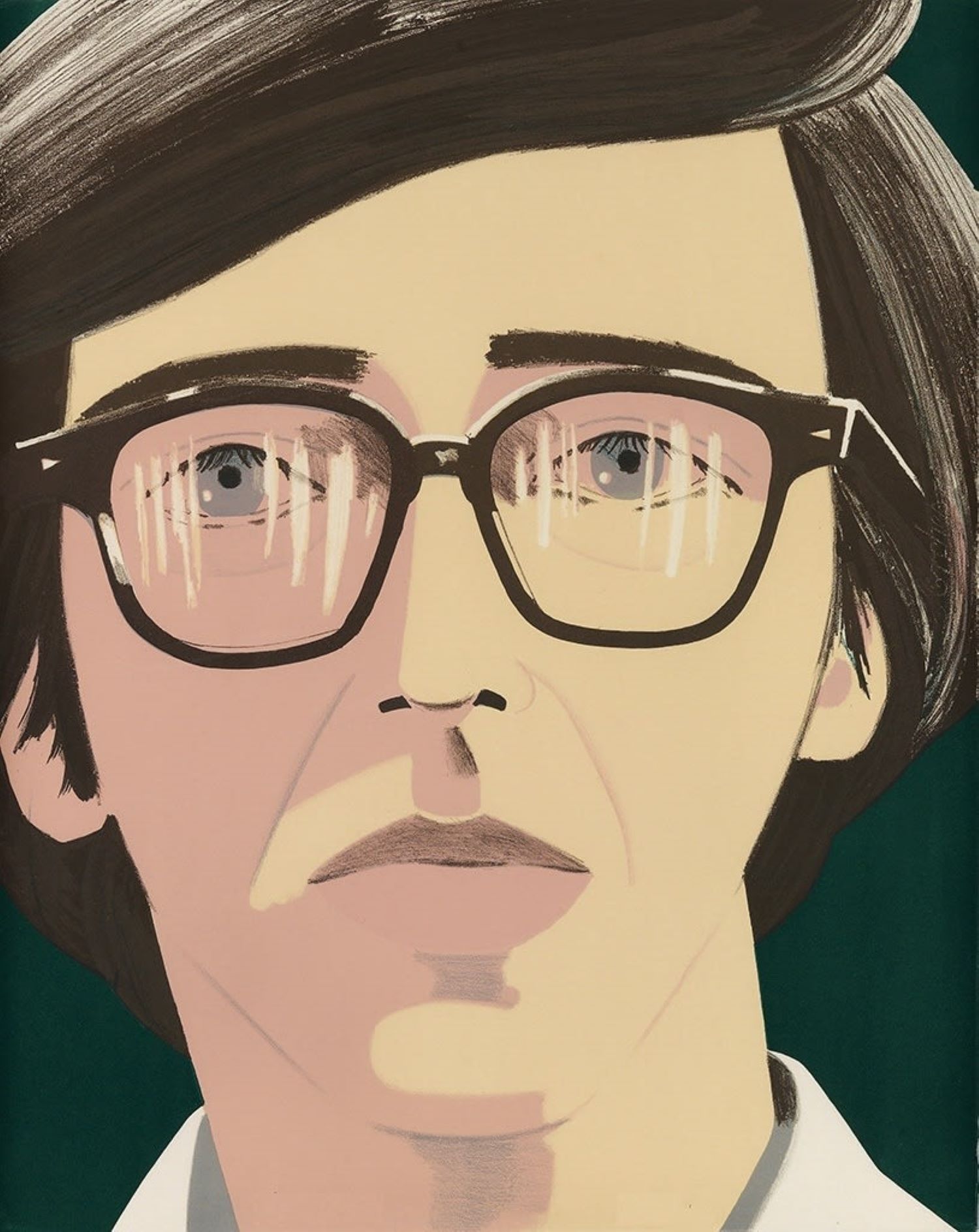 Portrait of a Poet by Alex Katz