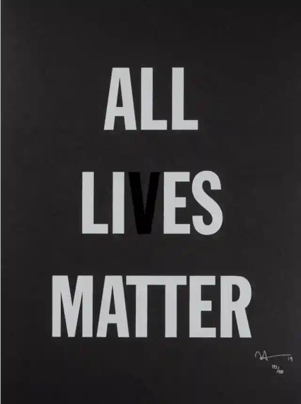 All Lies Matter by Hank Willis Thomas