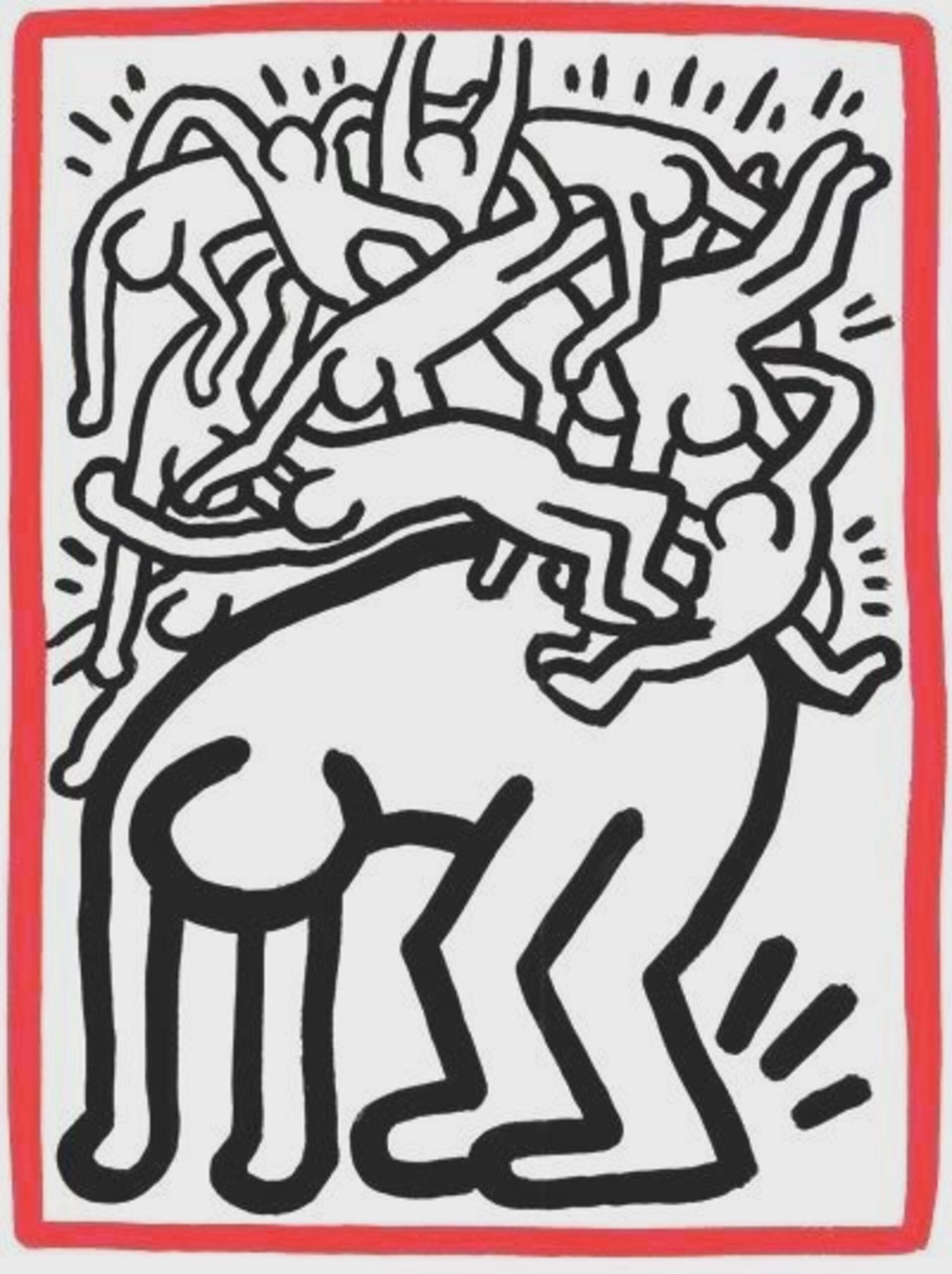 Fight Aids Worldwide by Keith Haring