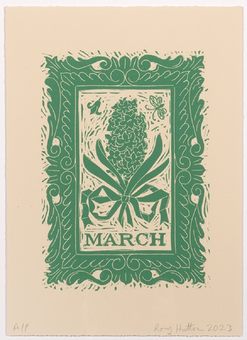 March, from Months of the Year, Green by Rory Hutton