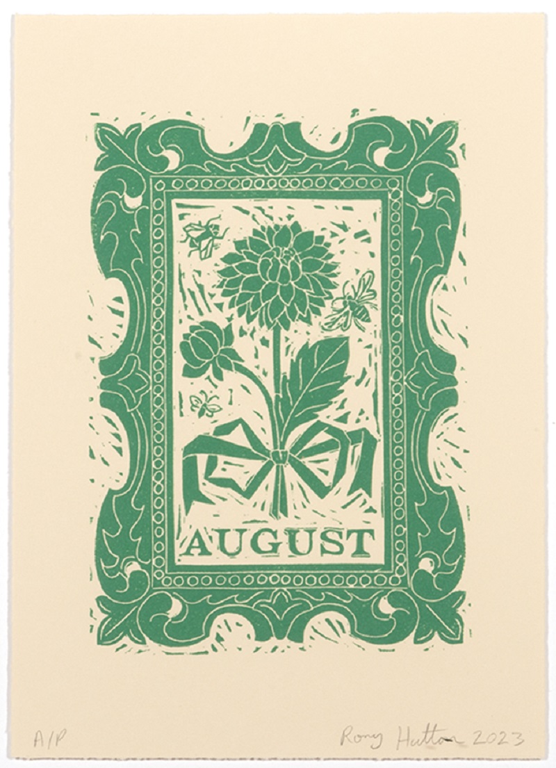 August, from Months of the Year, Green by Rory Hutton