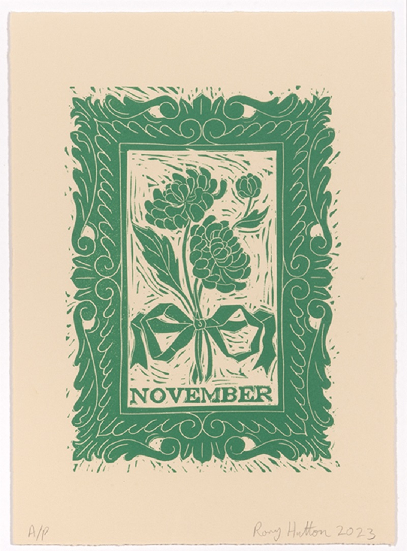 November, from Months of the Year, Green by Rory Hutton