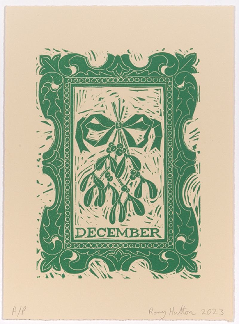 December, from Months of the Year, Green by Rory Hutton