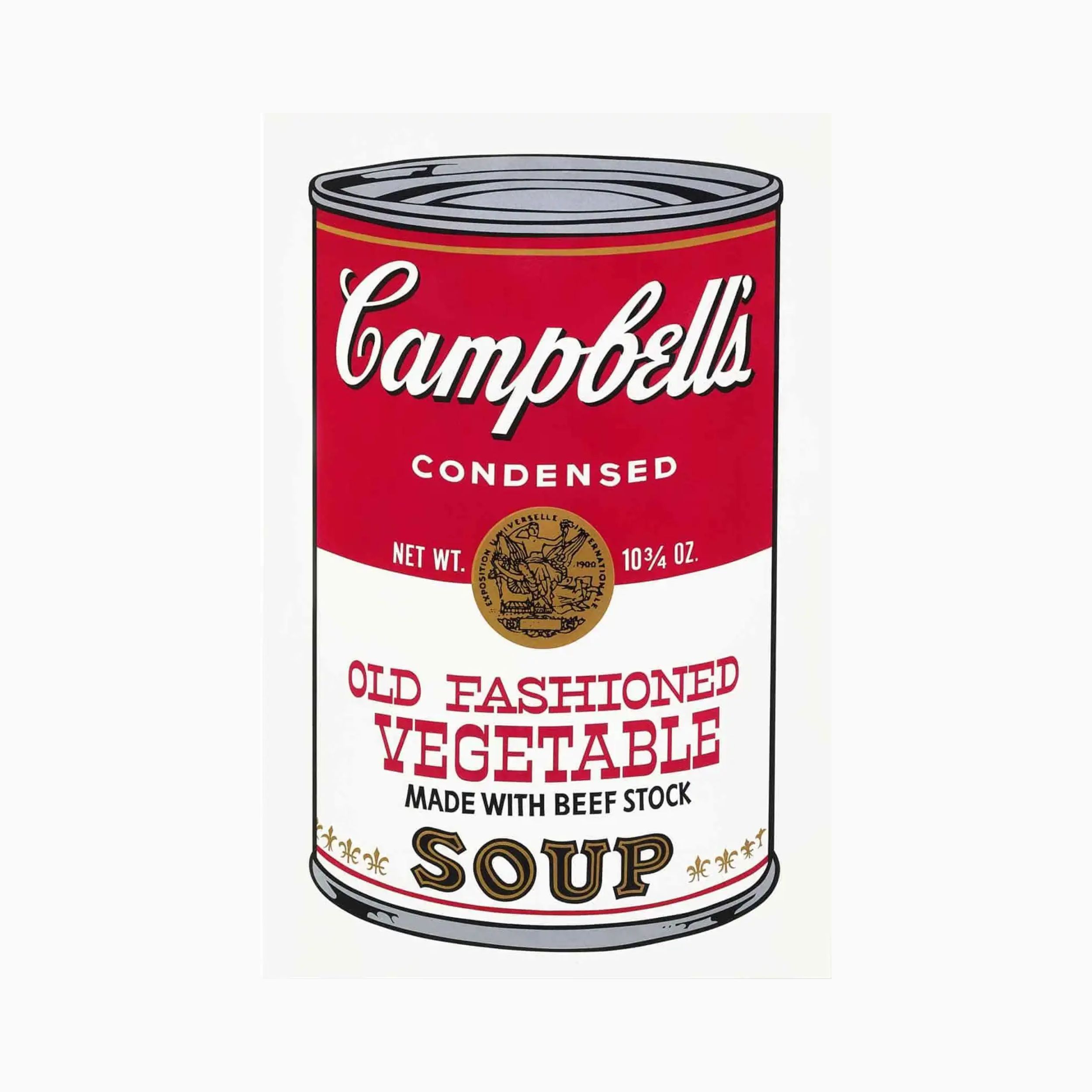 Old Fashioned Vegetable Soup (F & S II.54) (from Campbell’s Soup II) by Andy Warhol