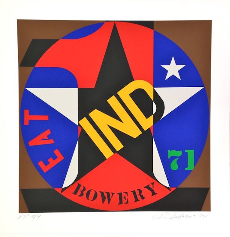 Decade Autoportrait ’61 by Robert Indiana