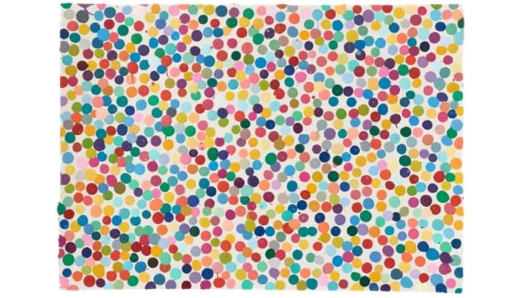 The Currency – 7657 by Damien Hirst