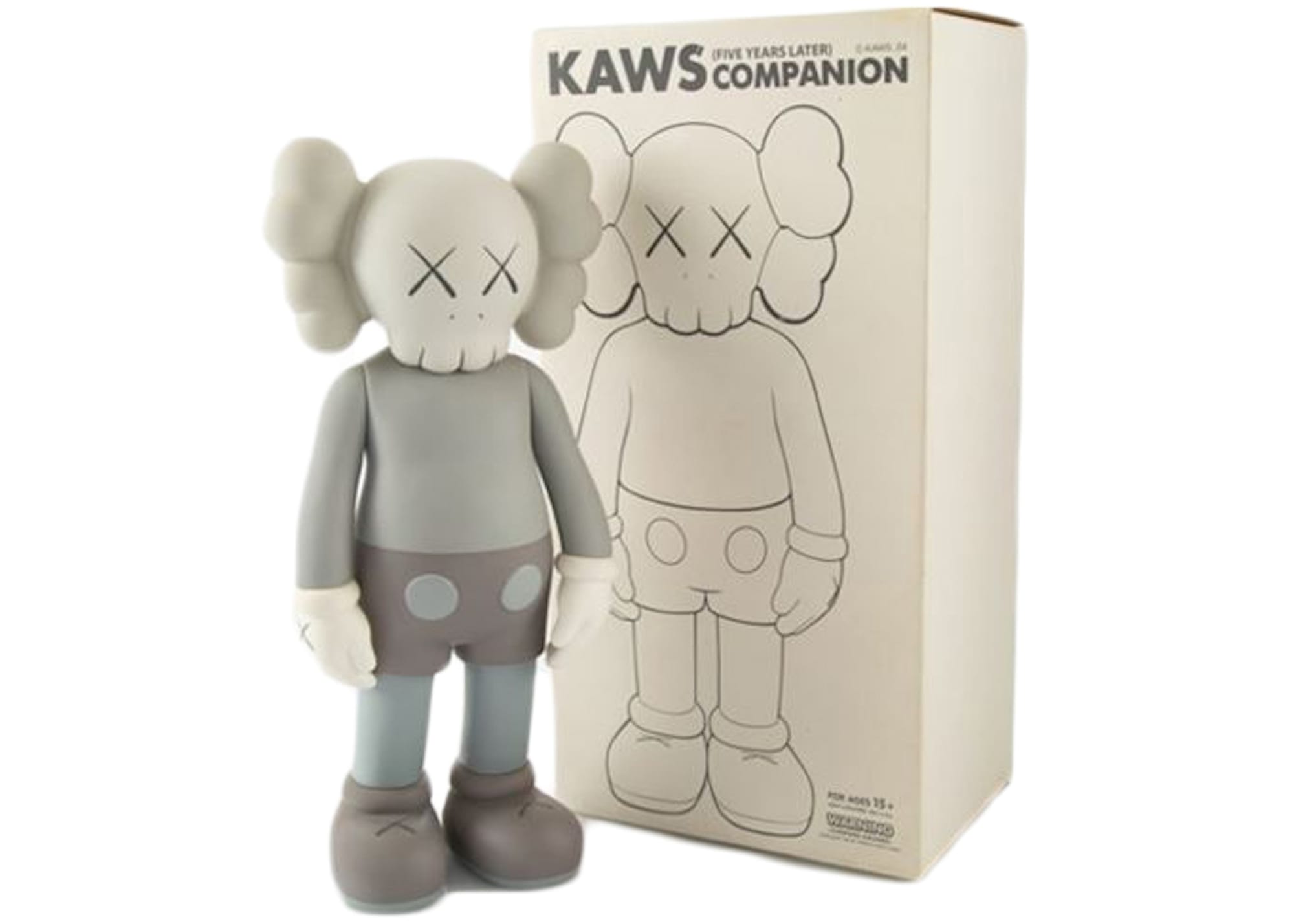 5 Years Later Companion – Grey by KAWS