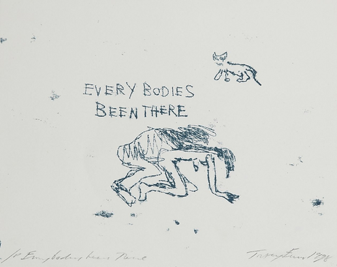 Every Bodies Been There Rare Printers Proof by Tracey Emin