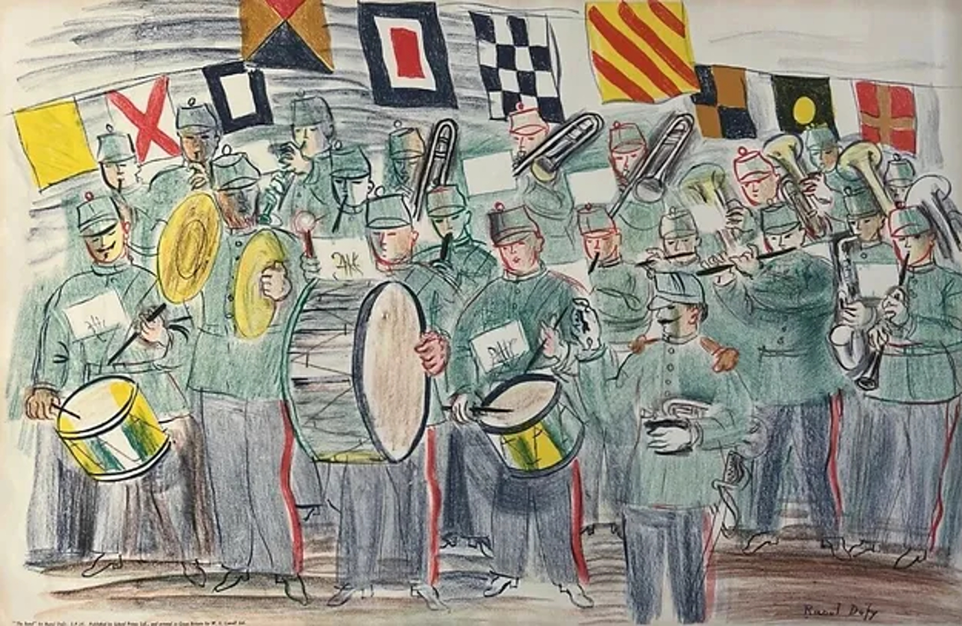 The Band by Raoul Dufy