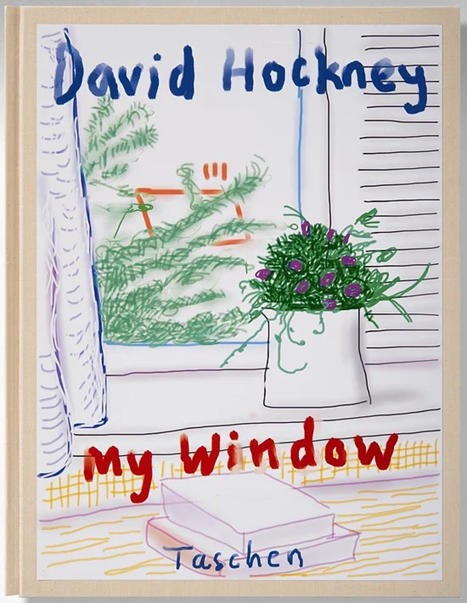 My Window Baby Sumo Book by Taschen by David Hockney