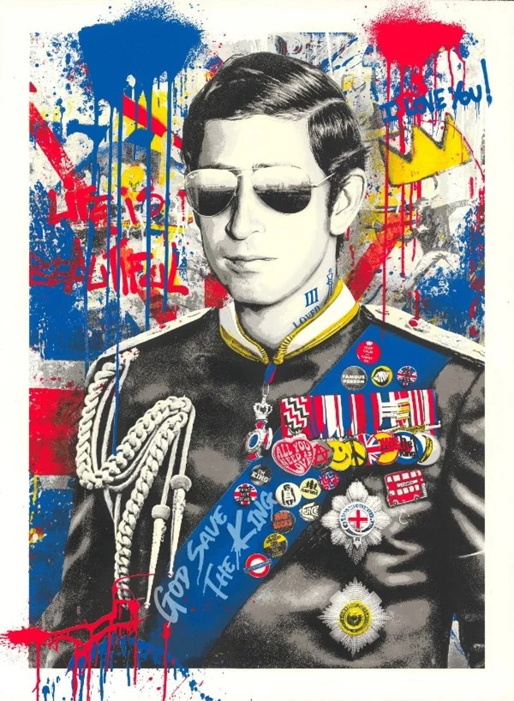 Long Live The King by Mr. Brainwash