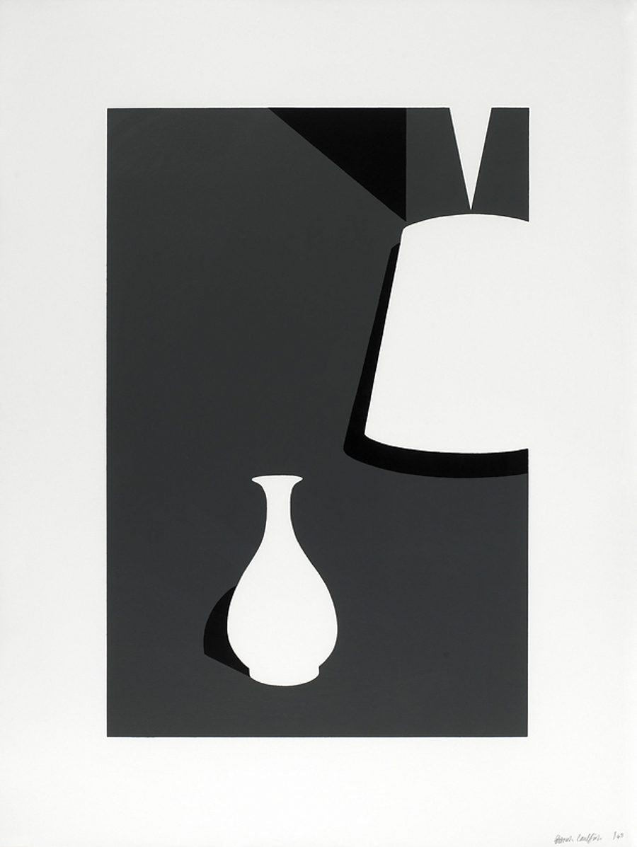 Lamp and Lung Ch’uan Ware by Patrick Caulfield