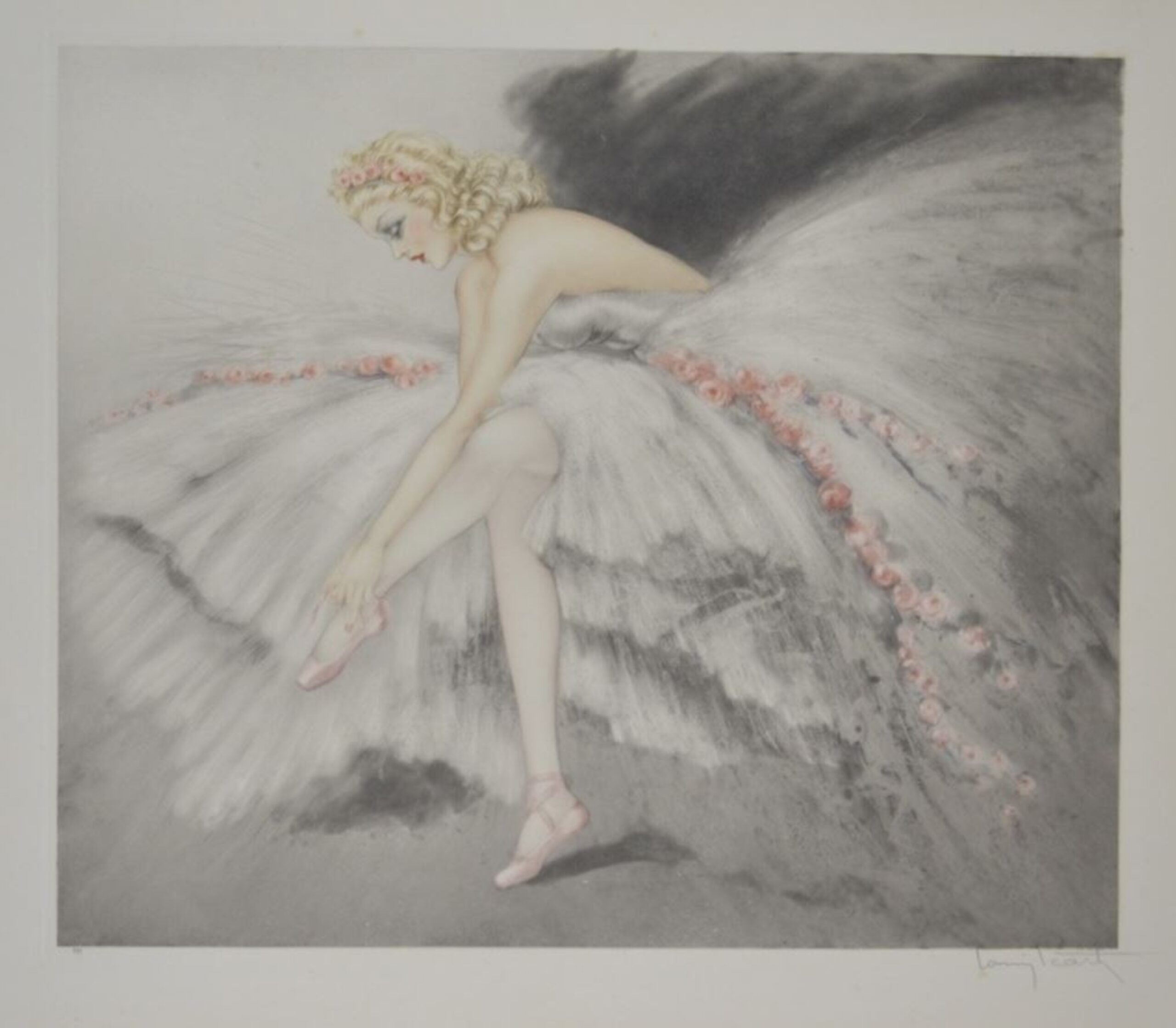 Fair Dancer, Music Hall by Louis Icart