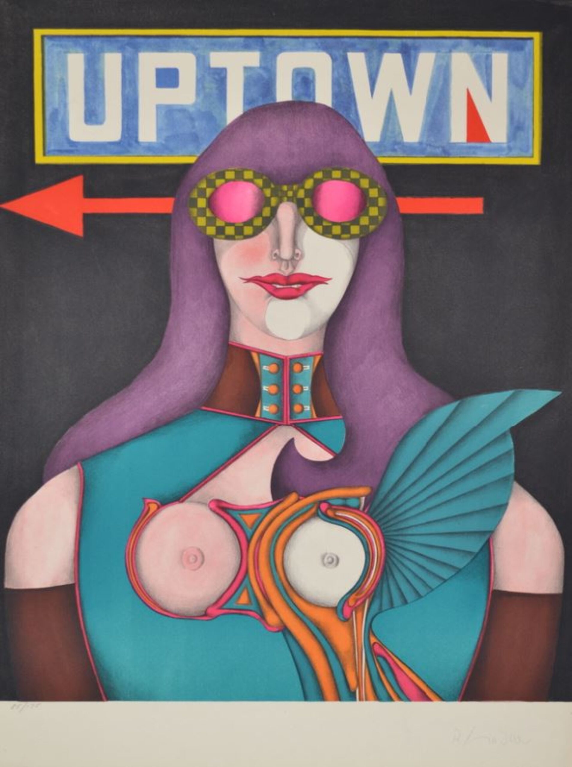 Uptown by Richard Lindner