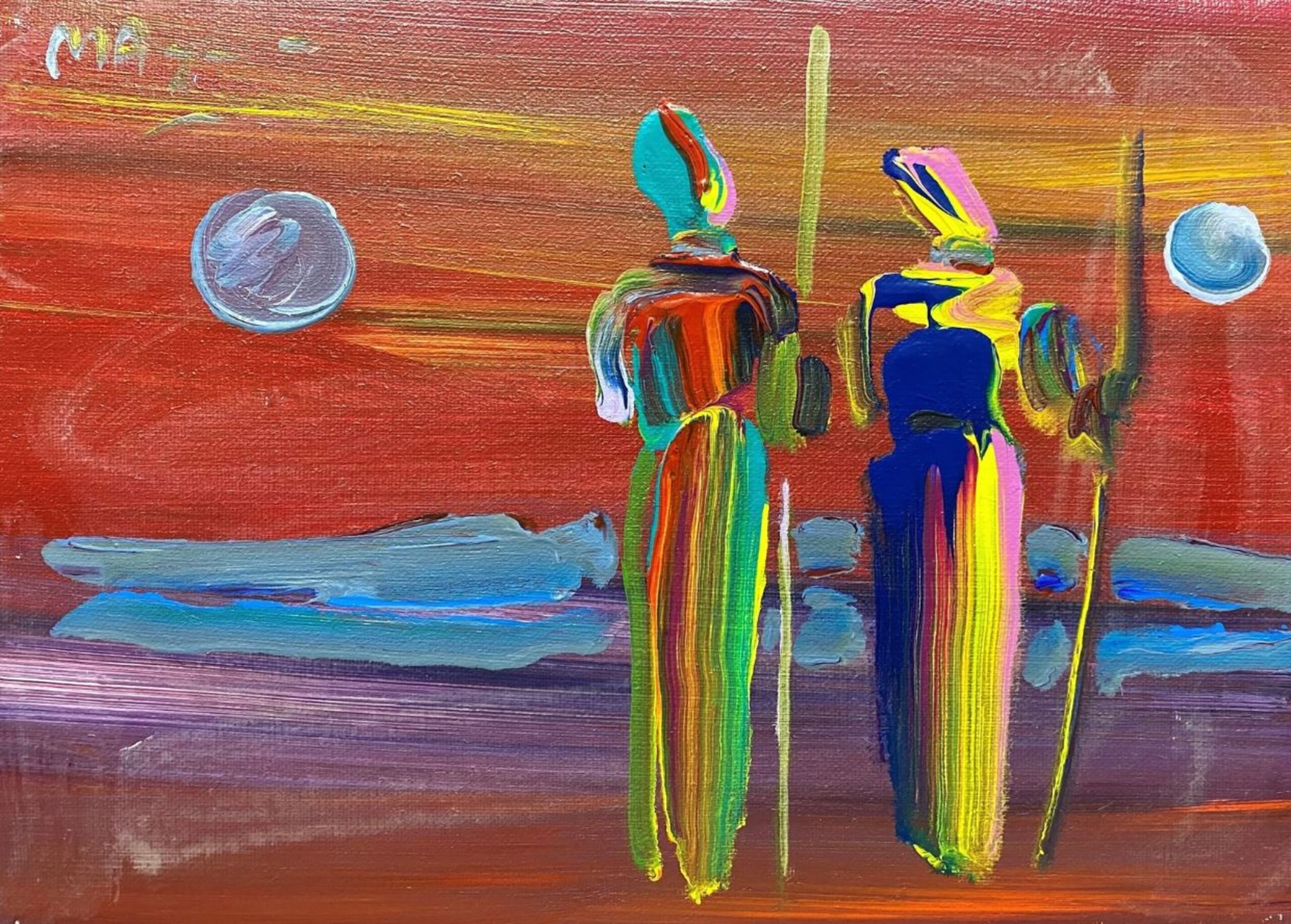 Untitled 4 by Peter Max