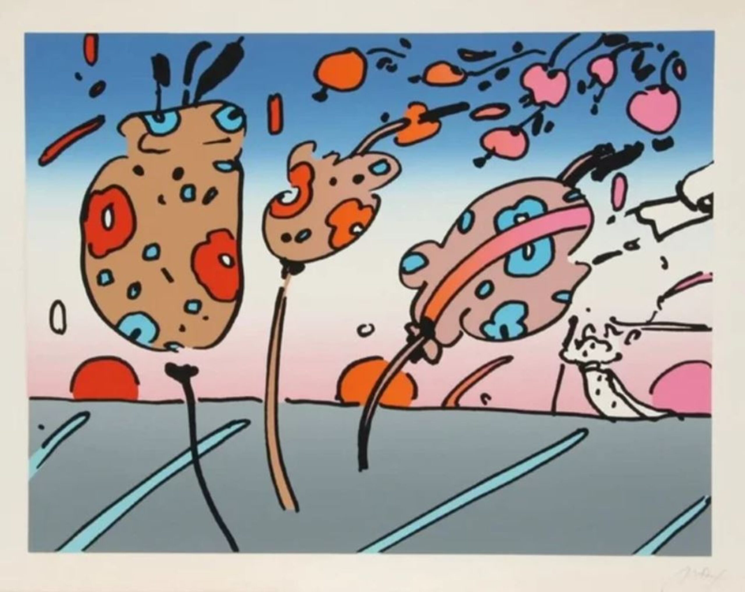 Summer Seasons II by Peter Max