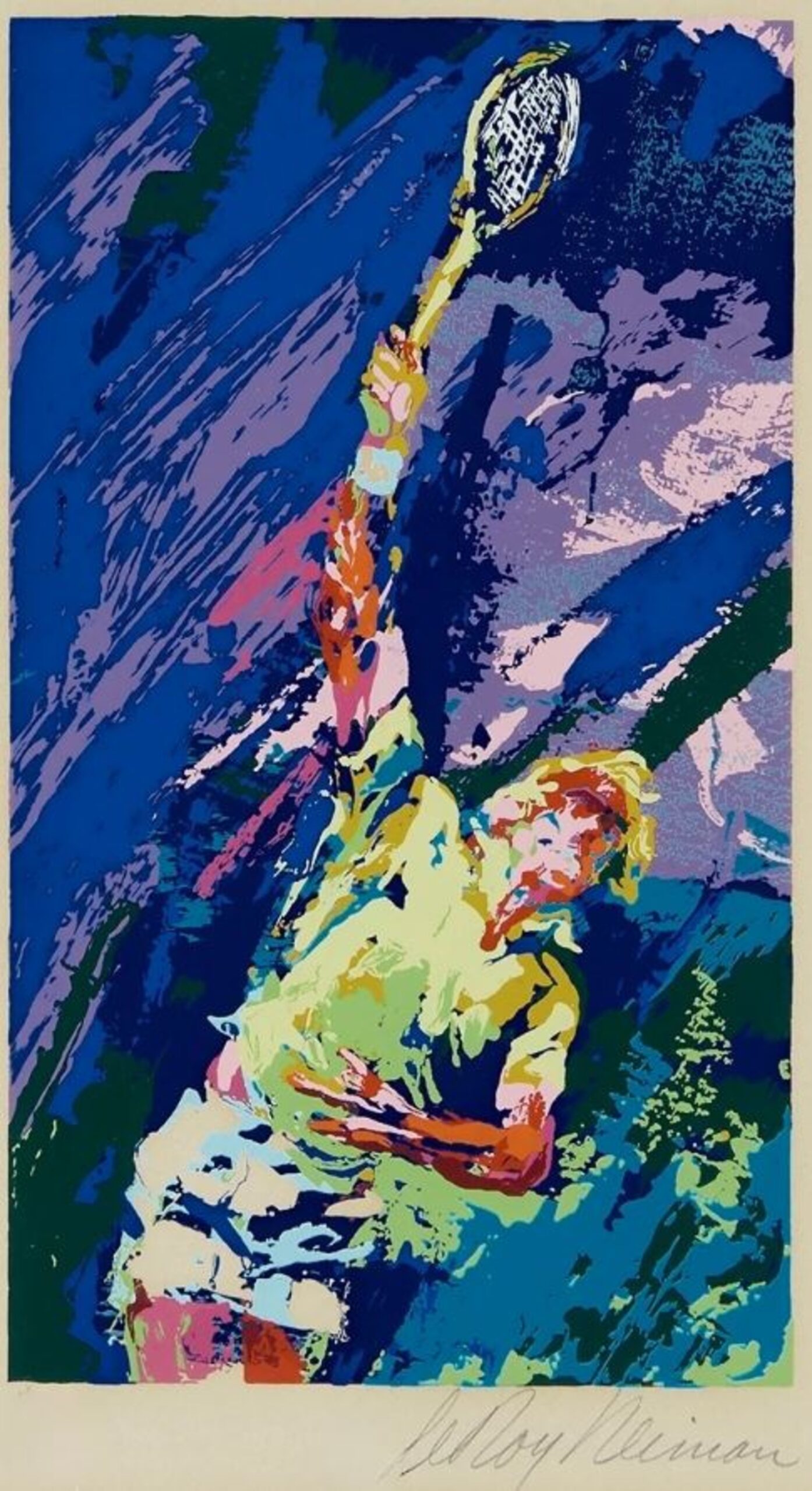 Classic Serve by LeRoy Neiman