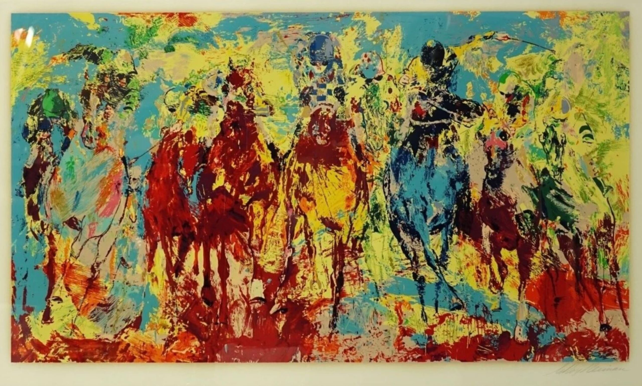 Stretch Stampede by LeRoy Neiman