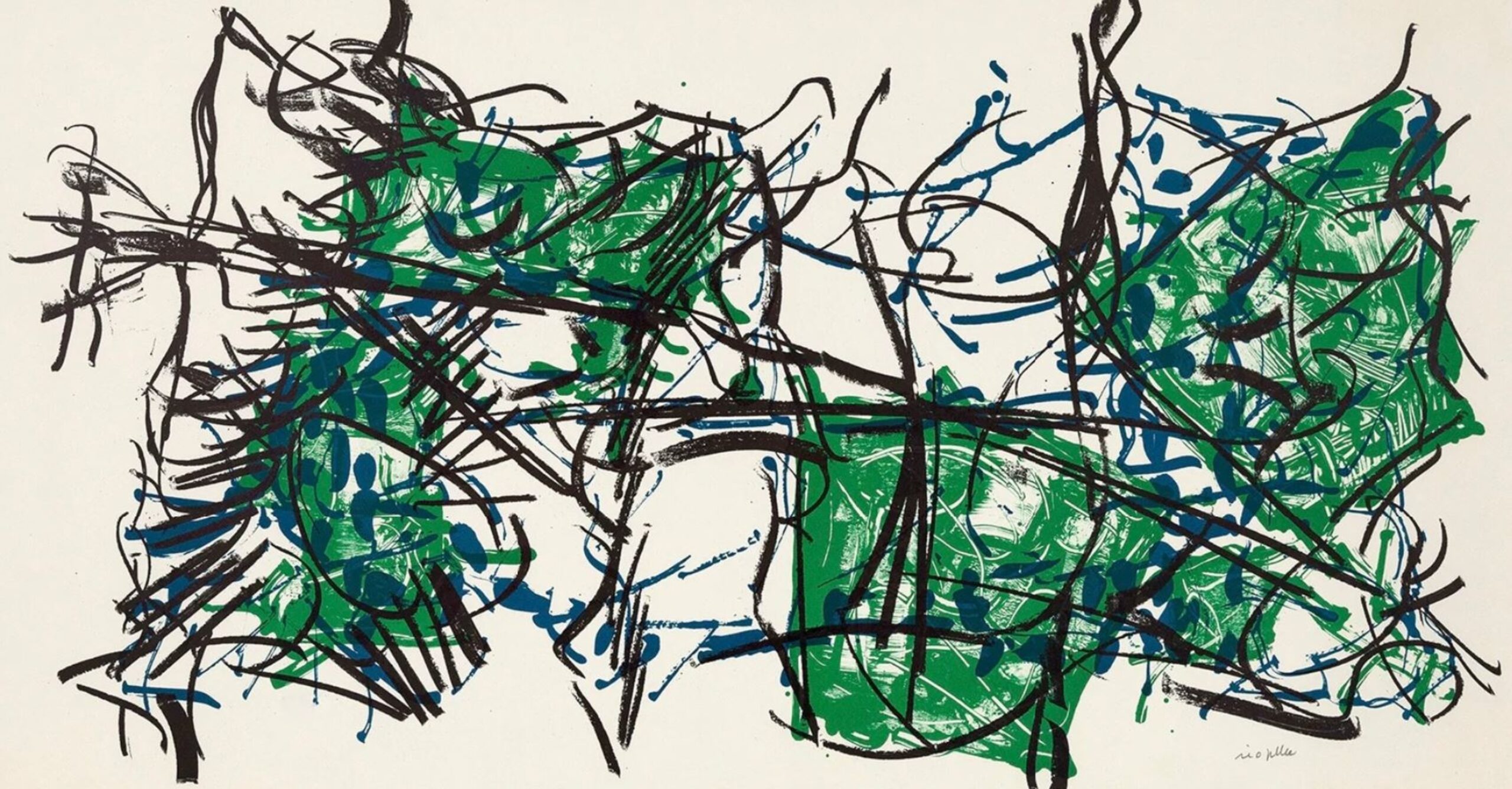 Album #10 Cat No. 222 by Jean-Paul Riopelle