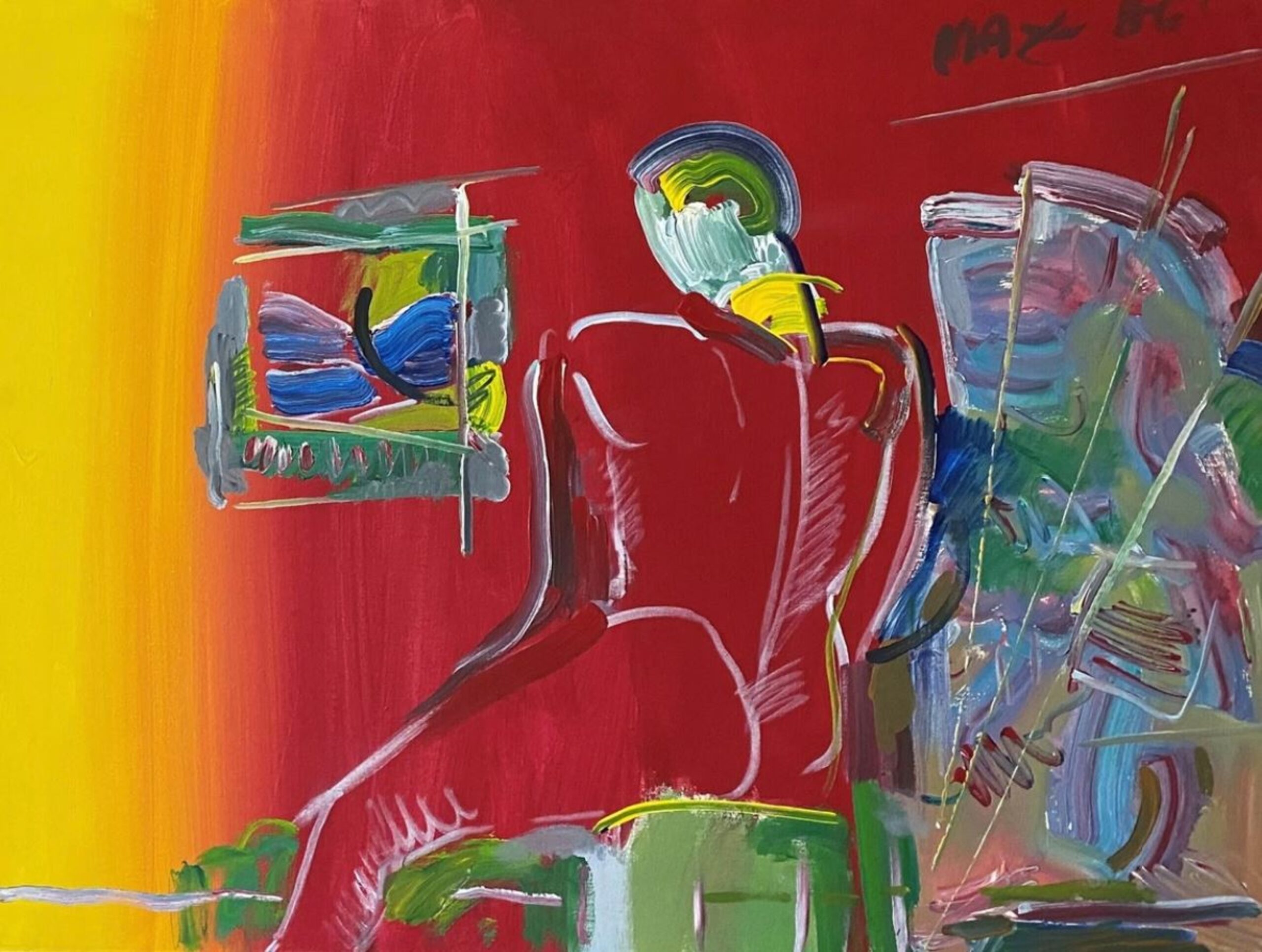 Degas Man by Peter Max