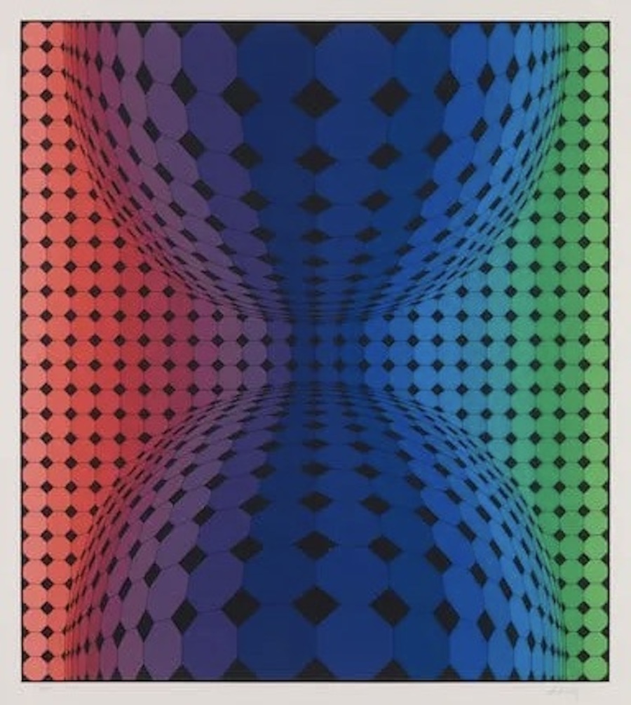 Attika 3 by Victor Vasarely