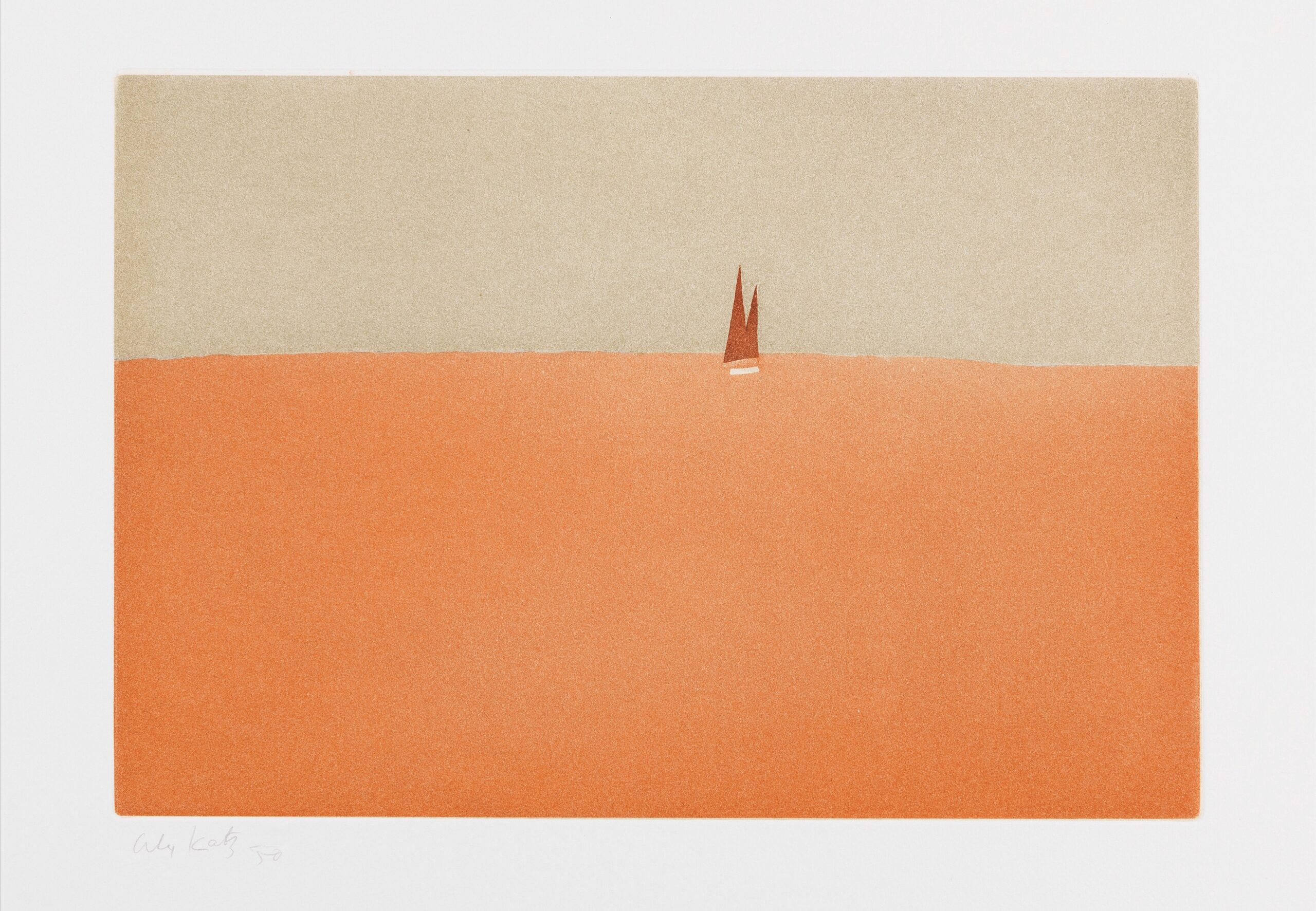 Red Sails by Alex Katz