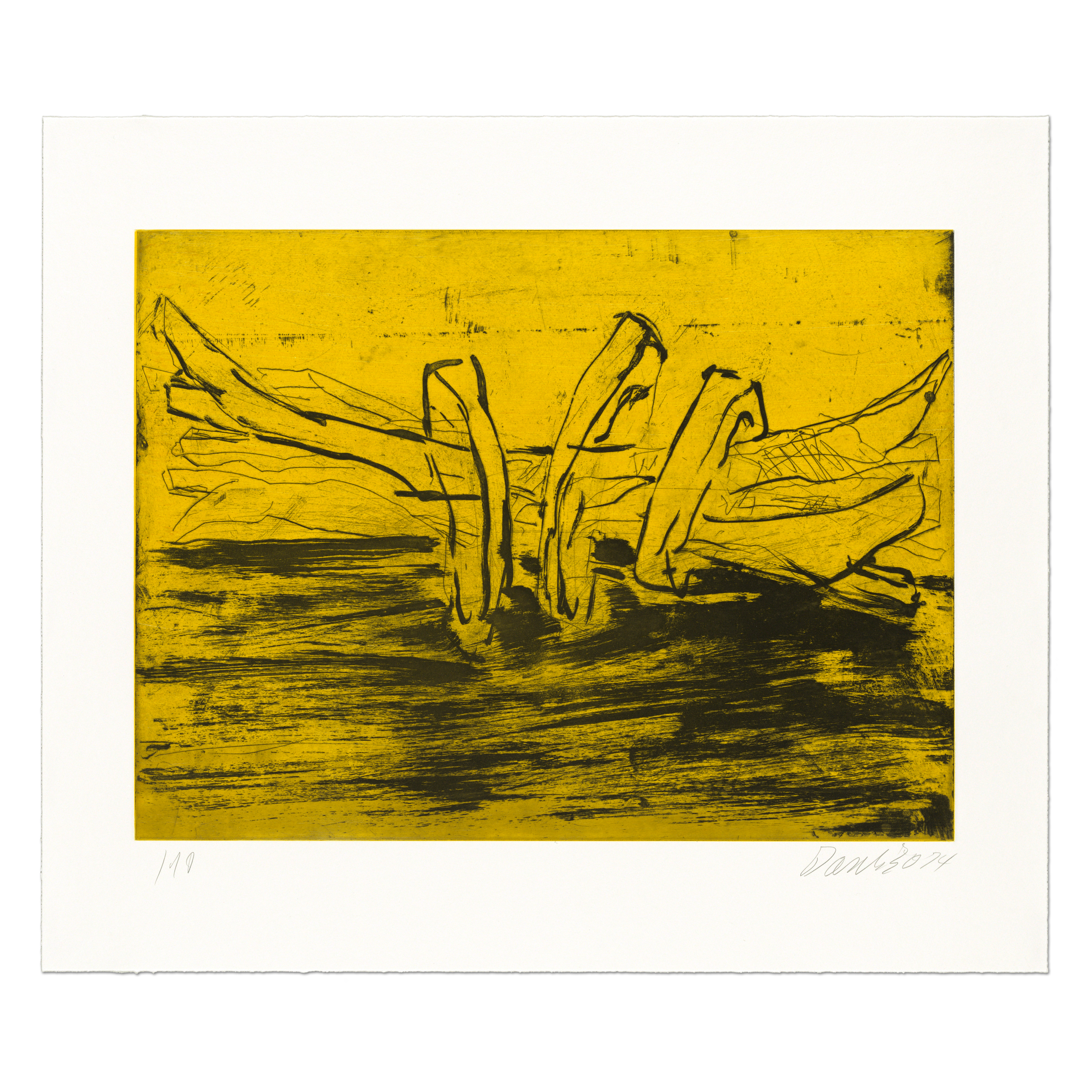 Winterschlaf x by Georg Baselitz