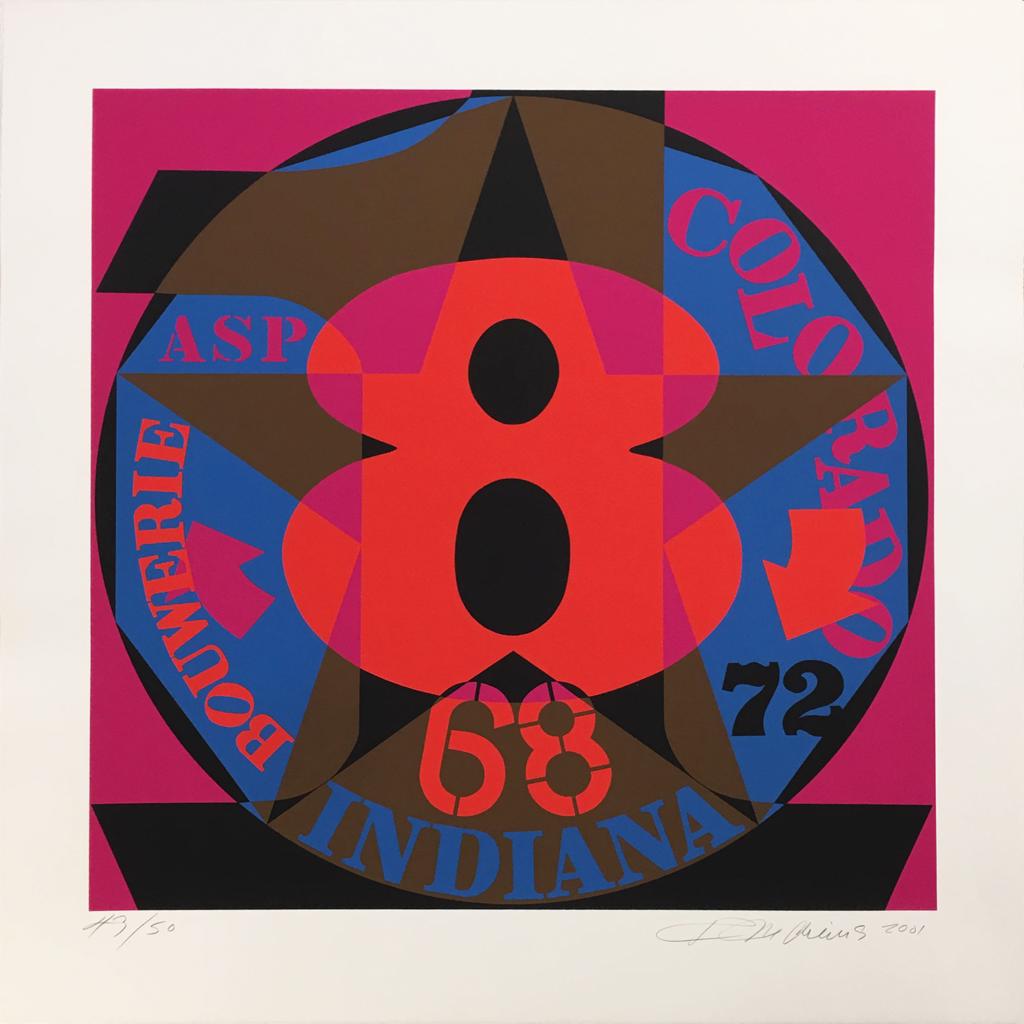 Decade Autoportrait ’68 by Robert Indiana