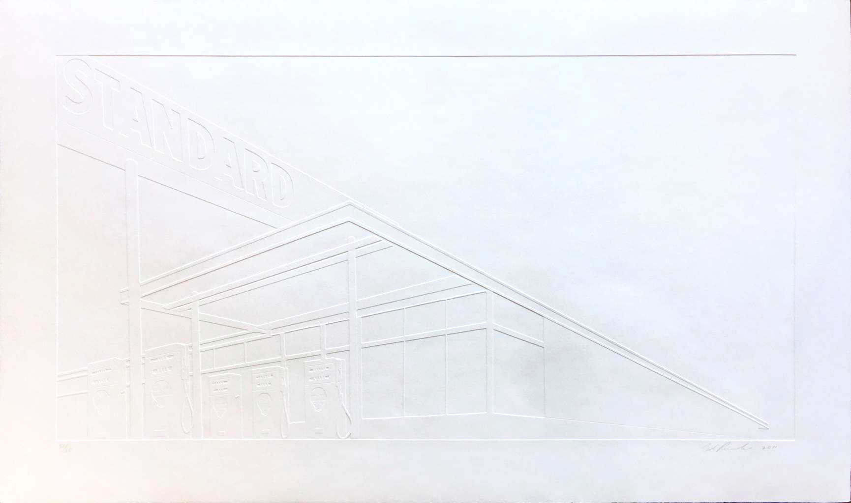 Ghost Station by Ed Ruscha