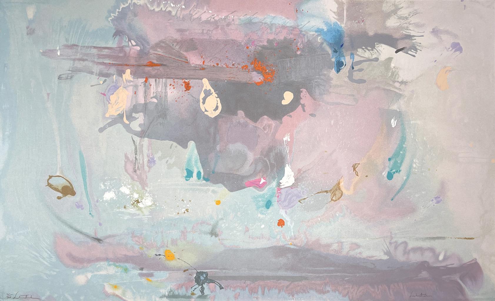 Grey Fireworks by Helen Frankenthaler