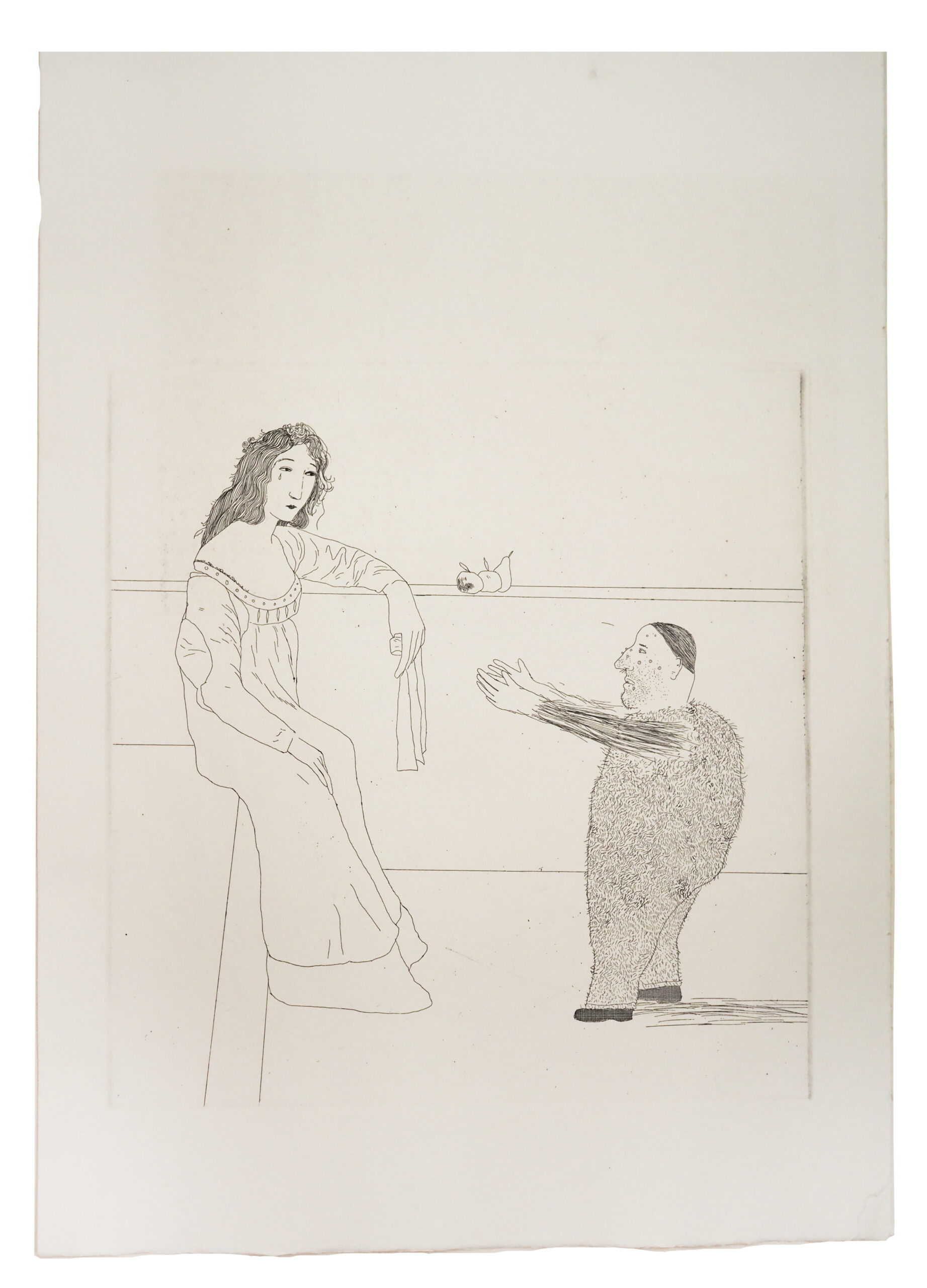 Pleading for the Child by David Hockney