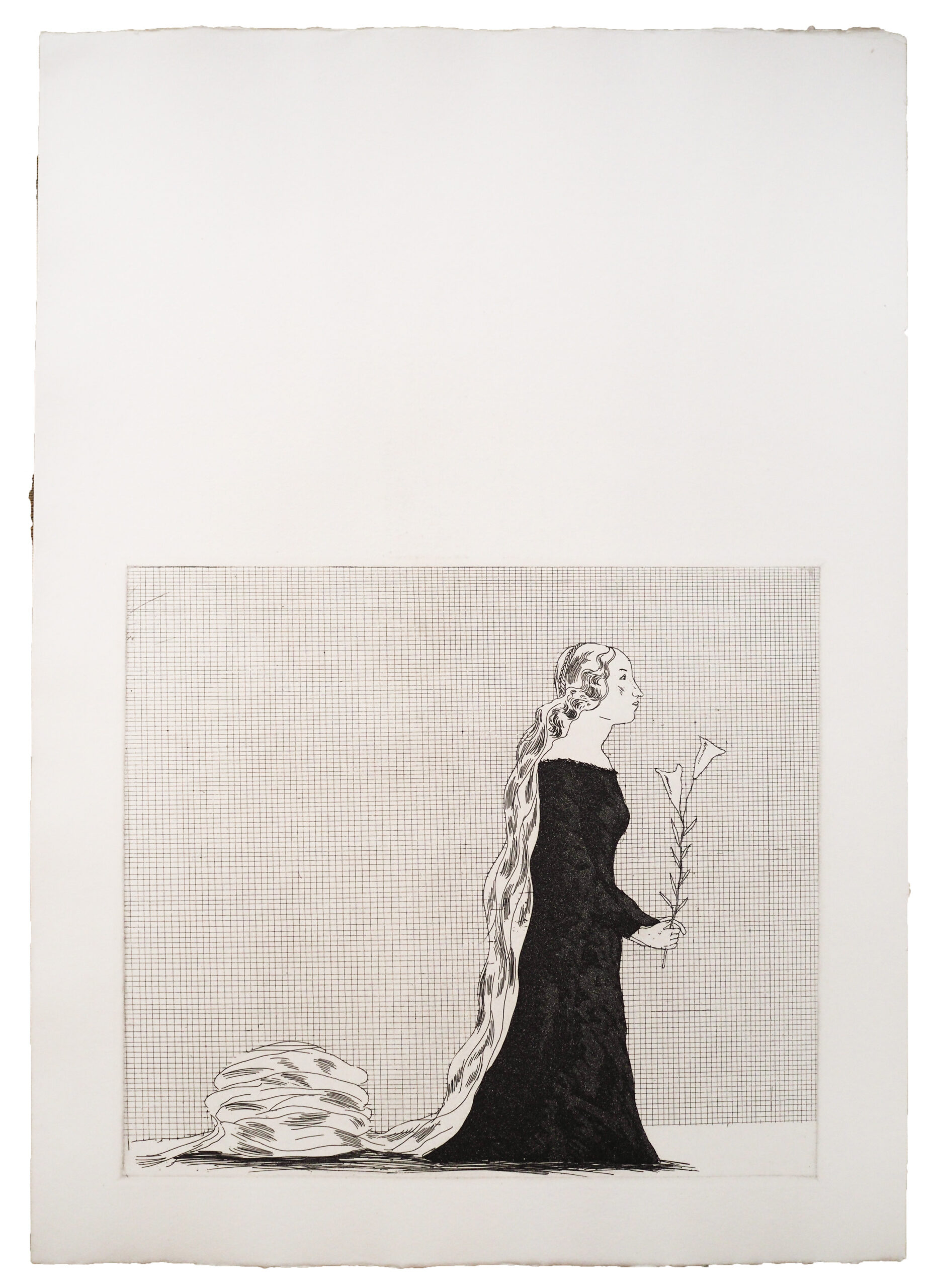 The Older Rapunzel by David Hockney