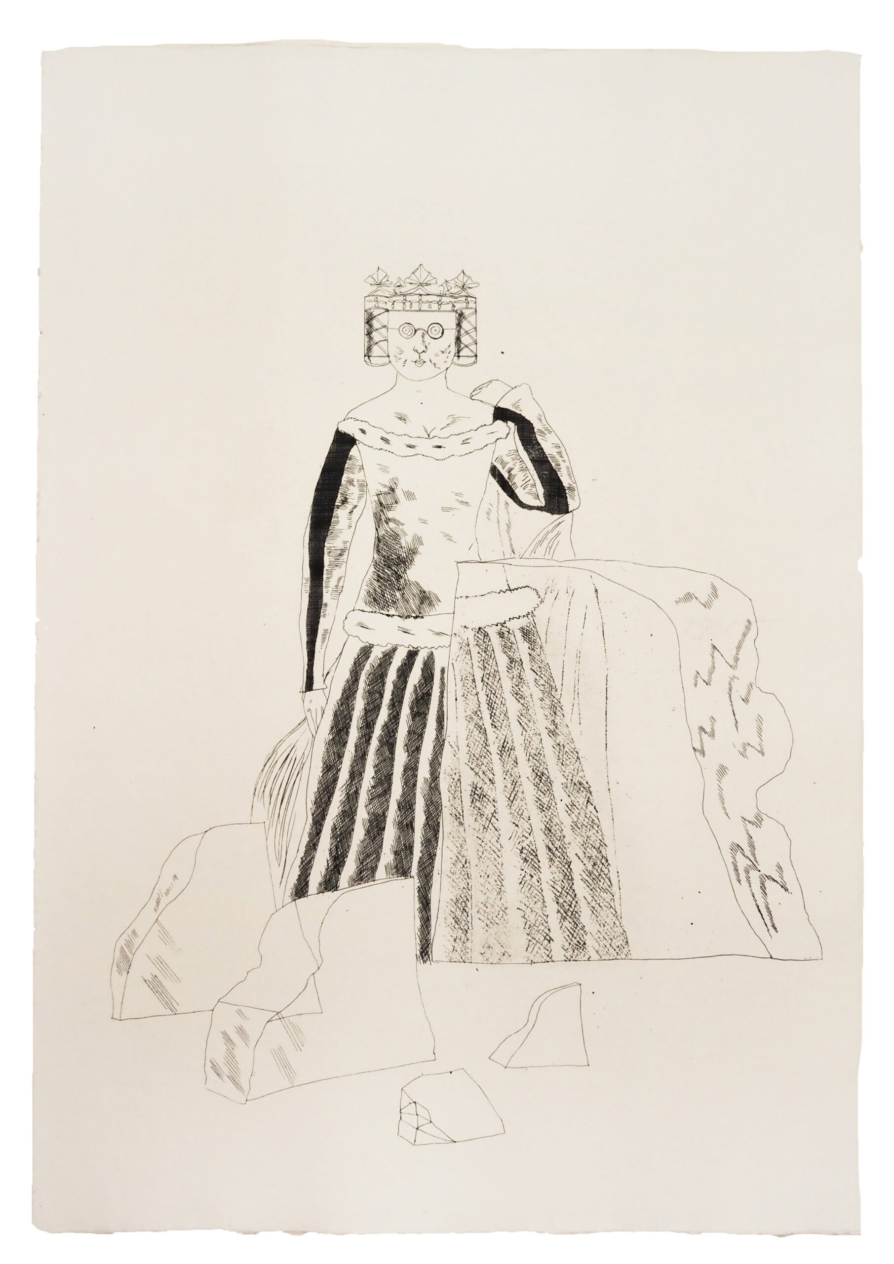 The Rescued Princess by David Hockney