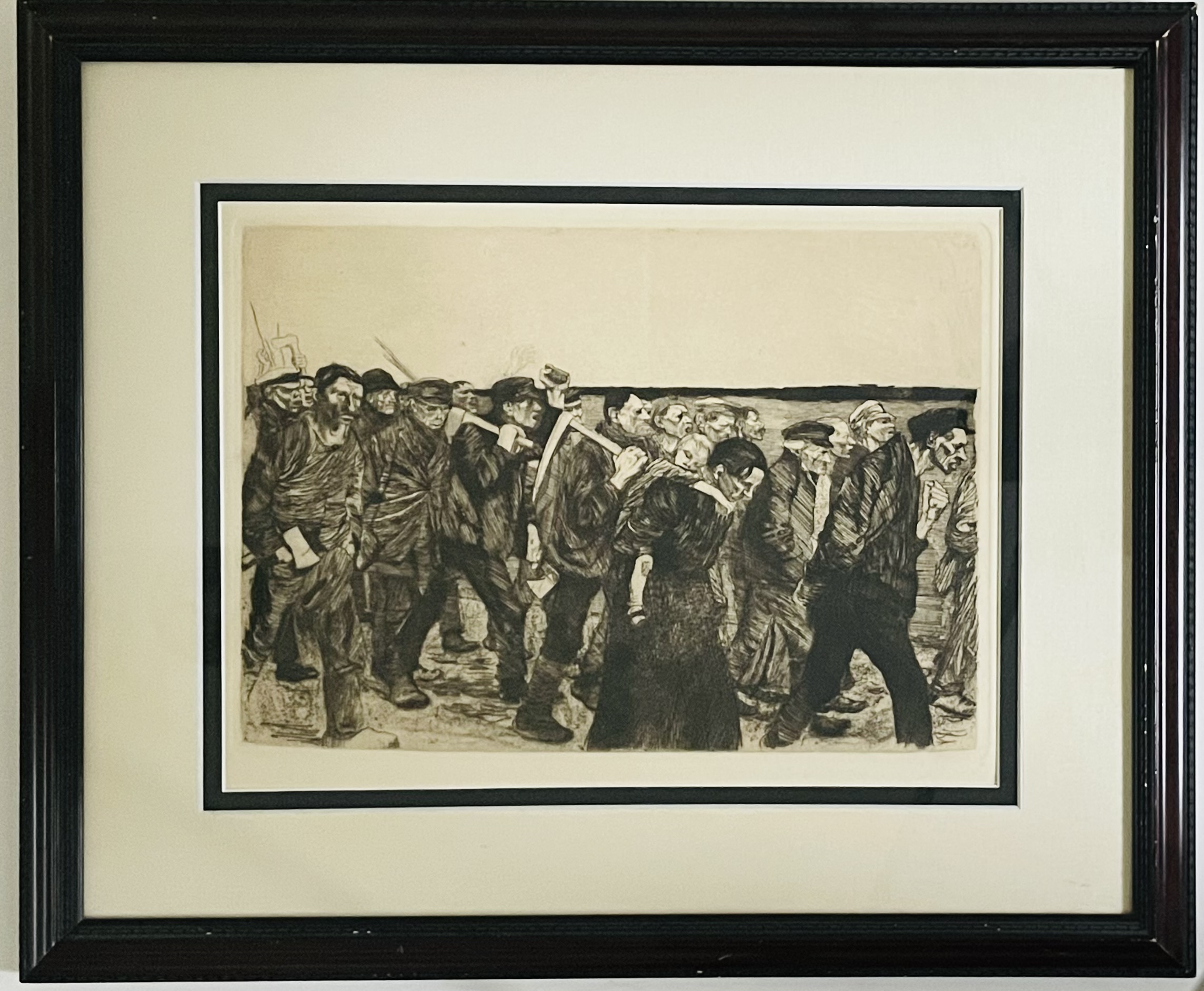 March of the Weavers by Käthe Kollwitz