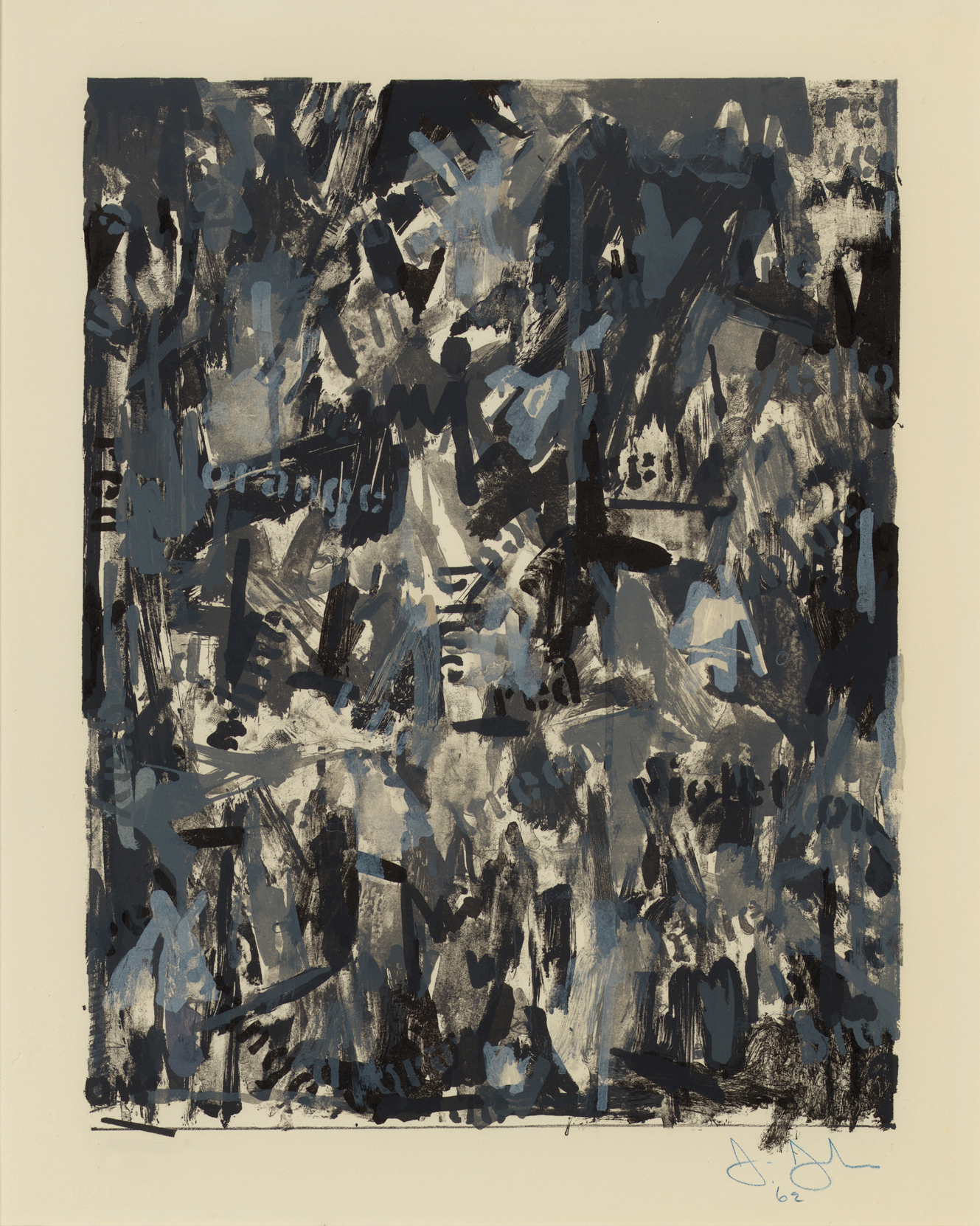 False Start II by Jasper Johns