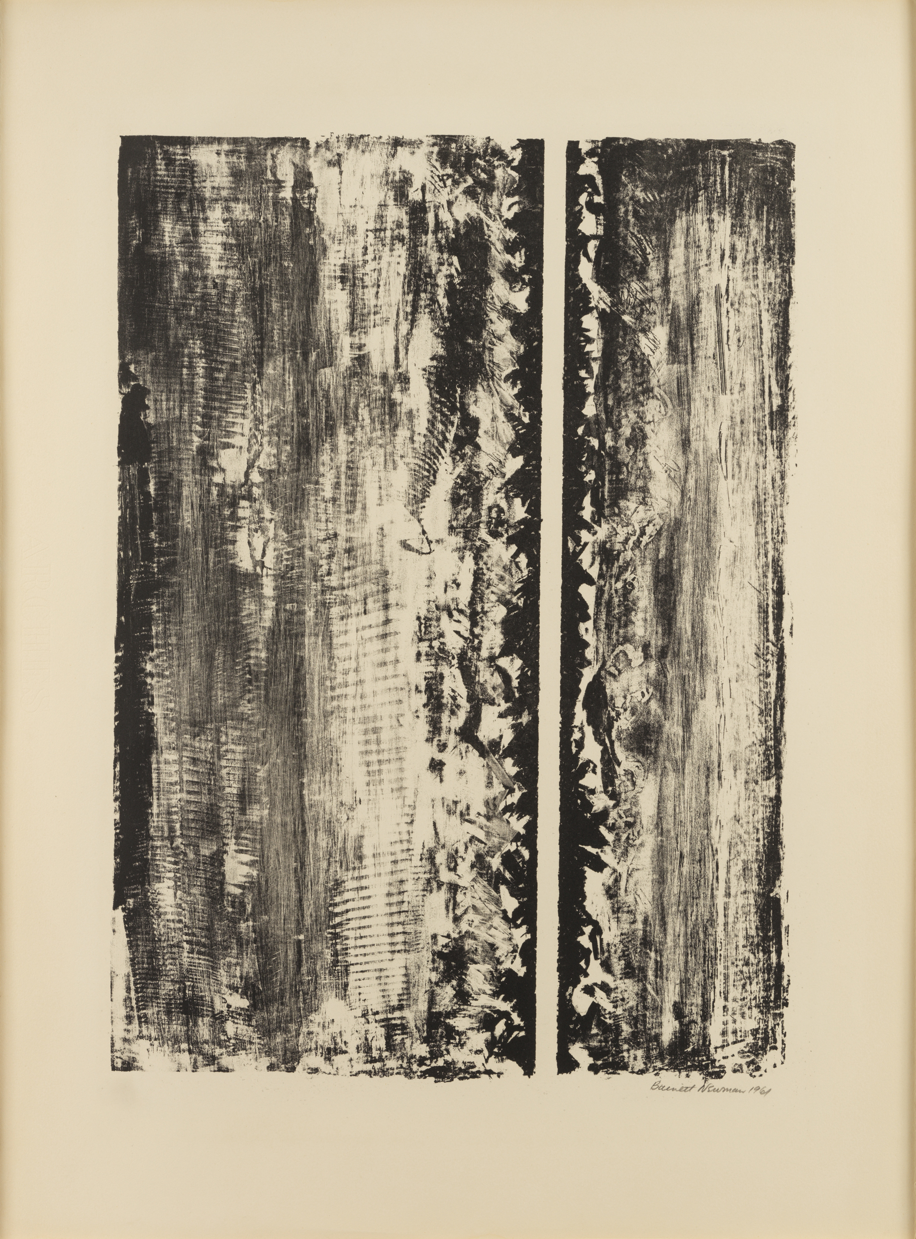 Untitled by Barnett Newman