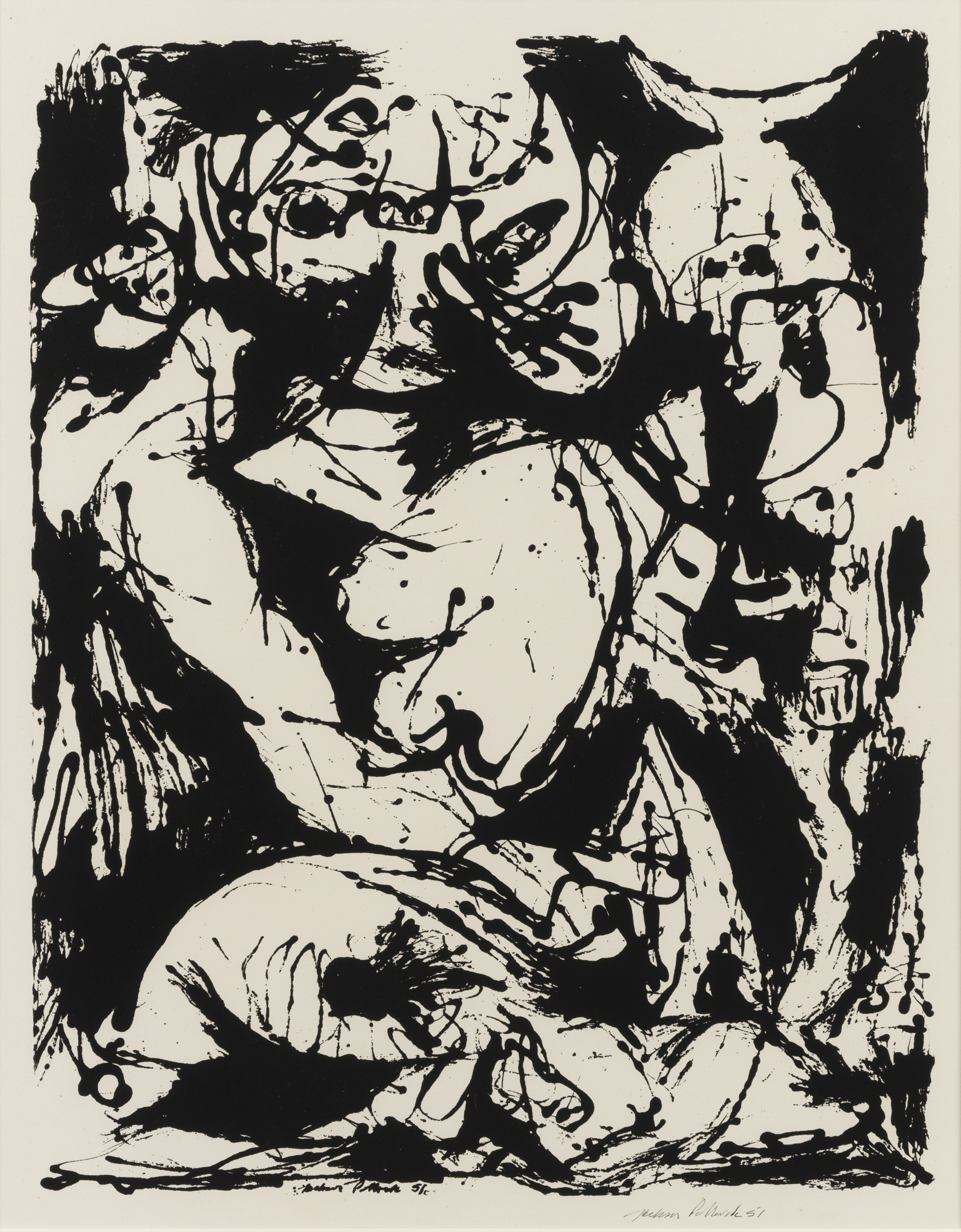 Untitled by Jackson Pollock