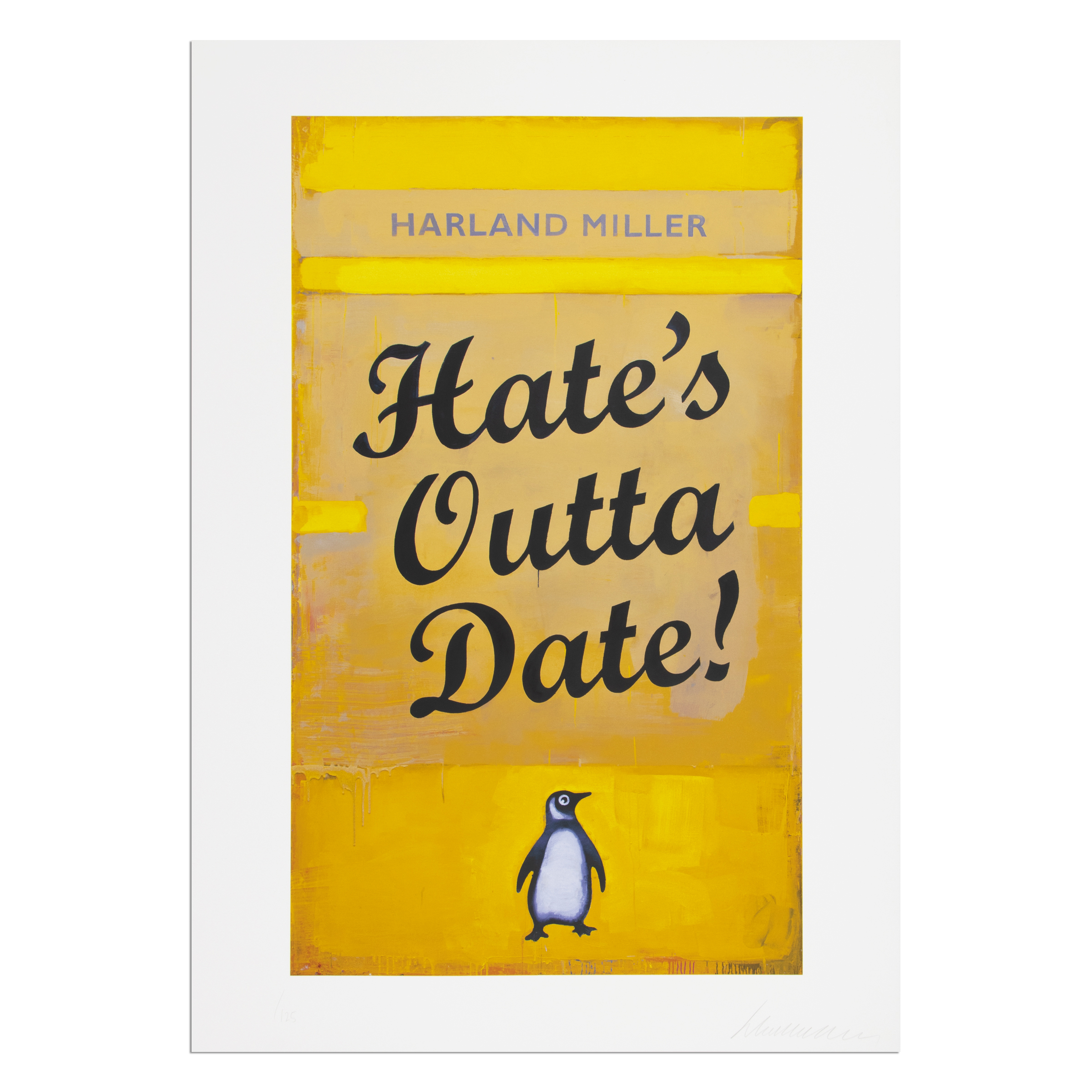 Hate’s Outta Date by Harland Miller