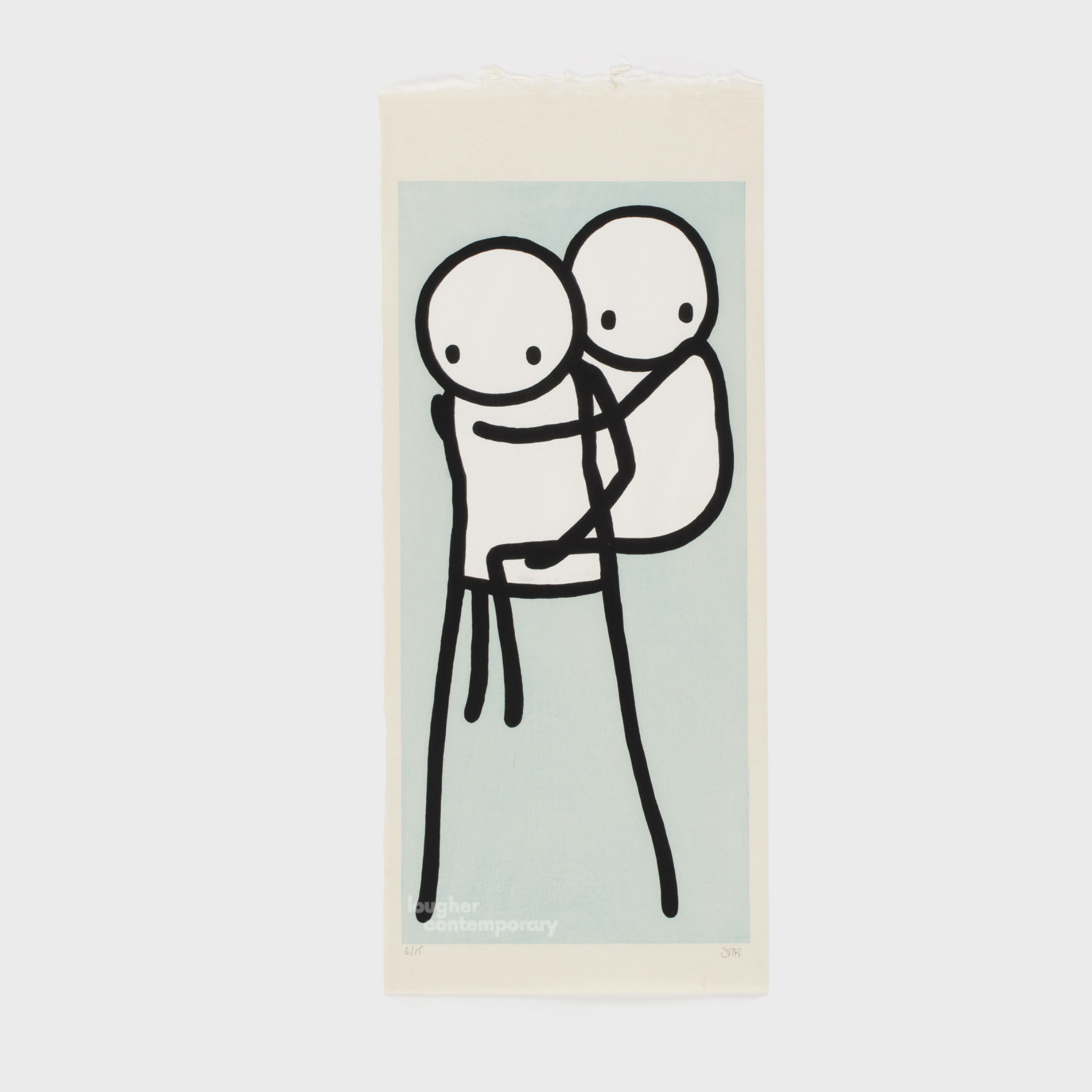 Onbu (Piggyback) (Blue) by STIK