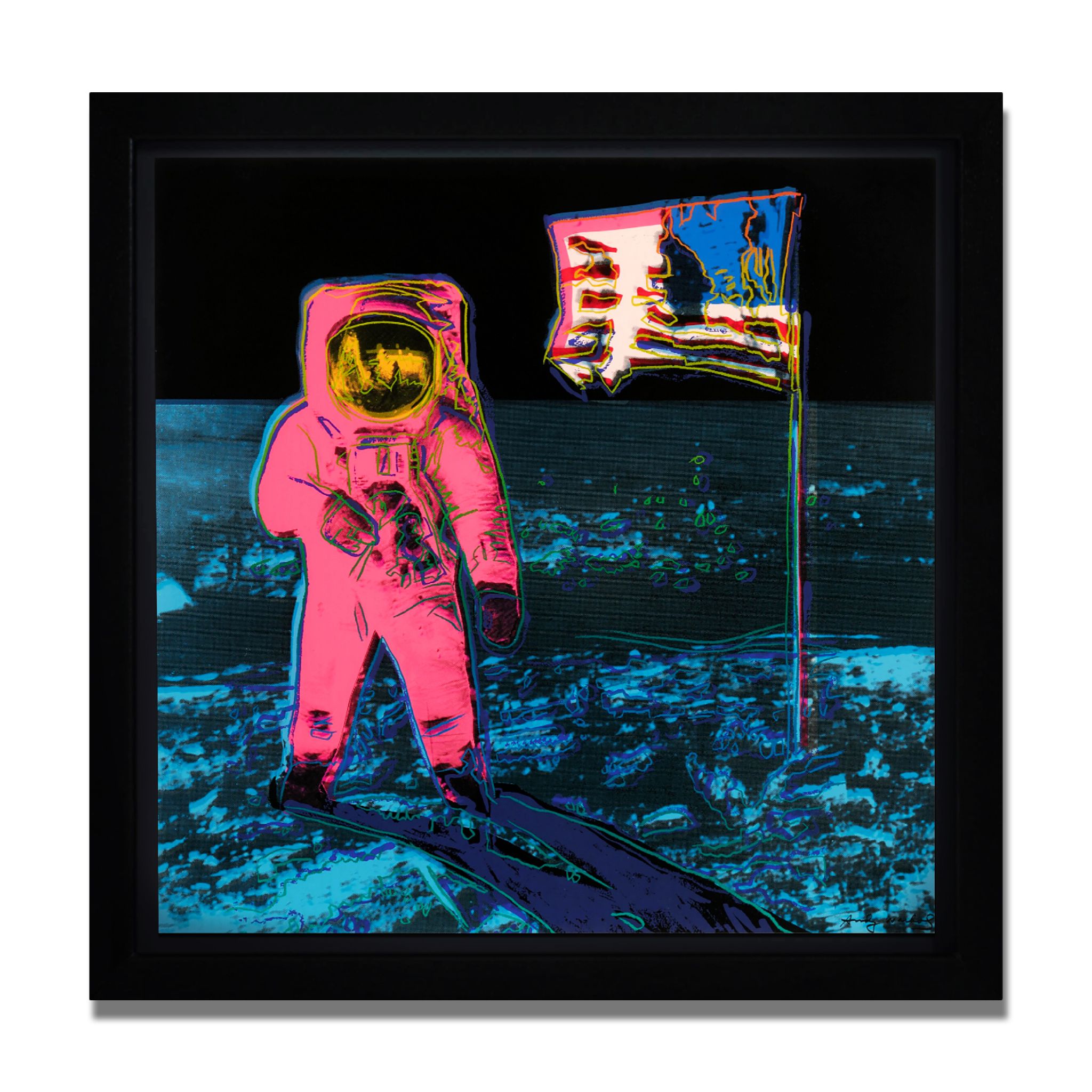 Moonwalk (FS: II. 405 – Pink) by Andy Warhol