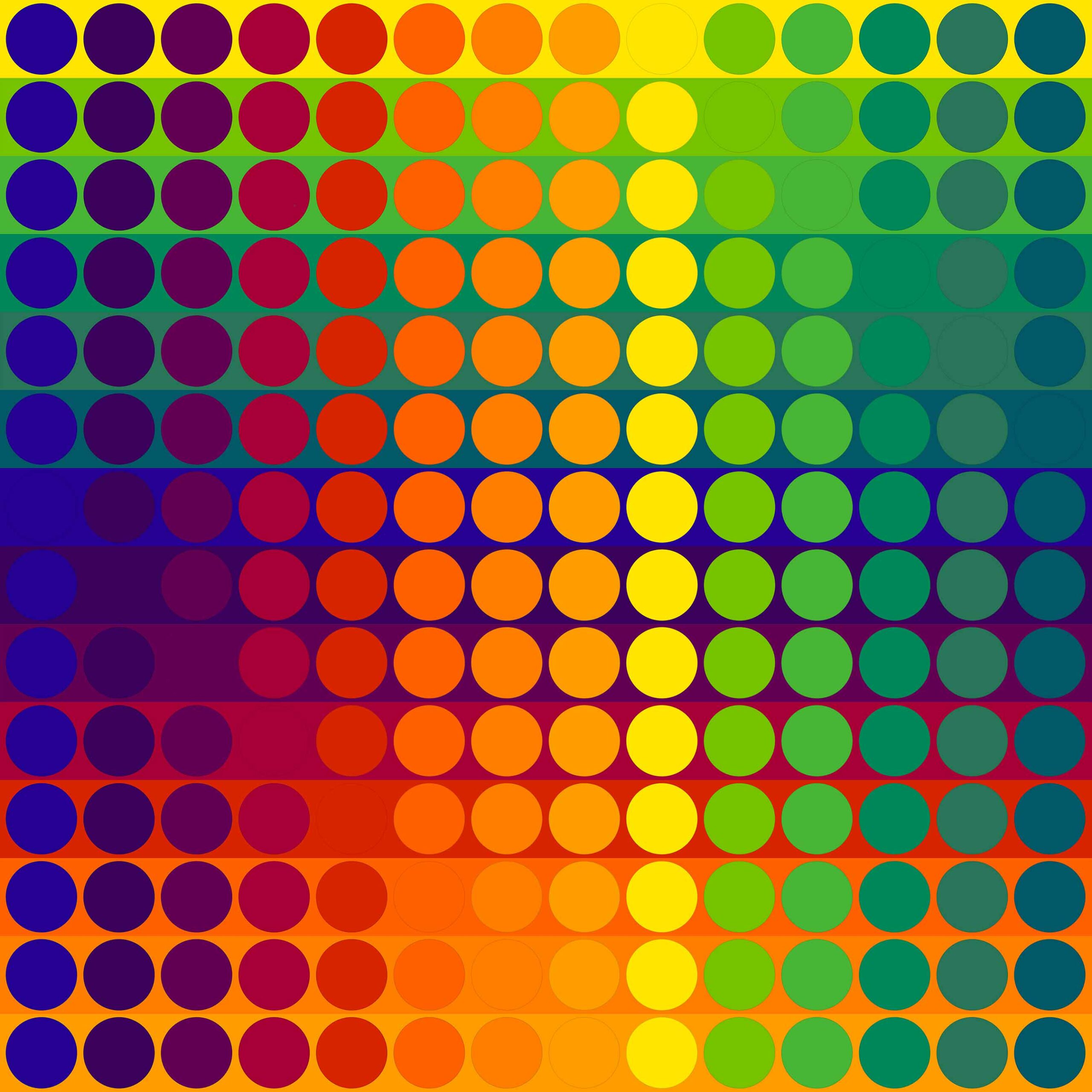 Color Secuencia 4 by Julio Le Parc