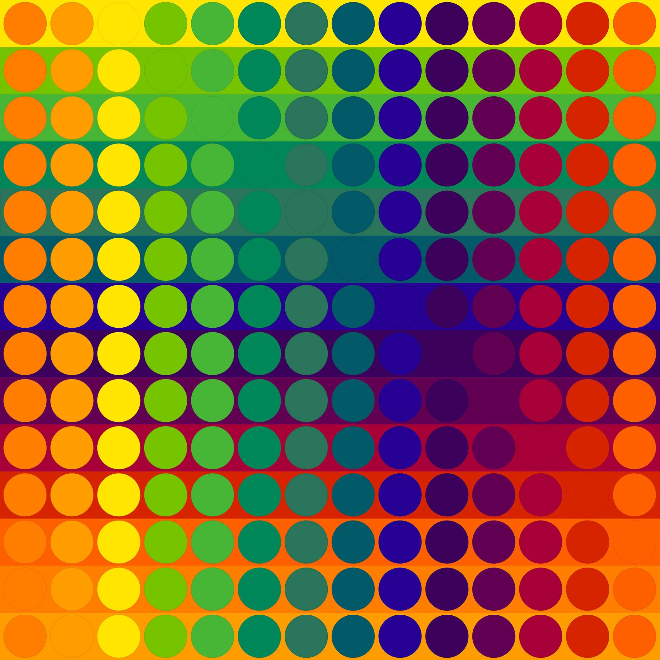 Color Secuencia 7 by Julio Le Parc