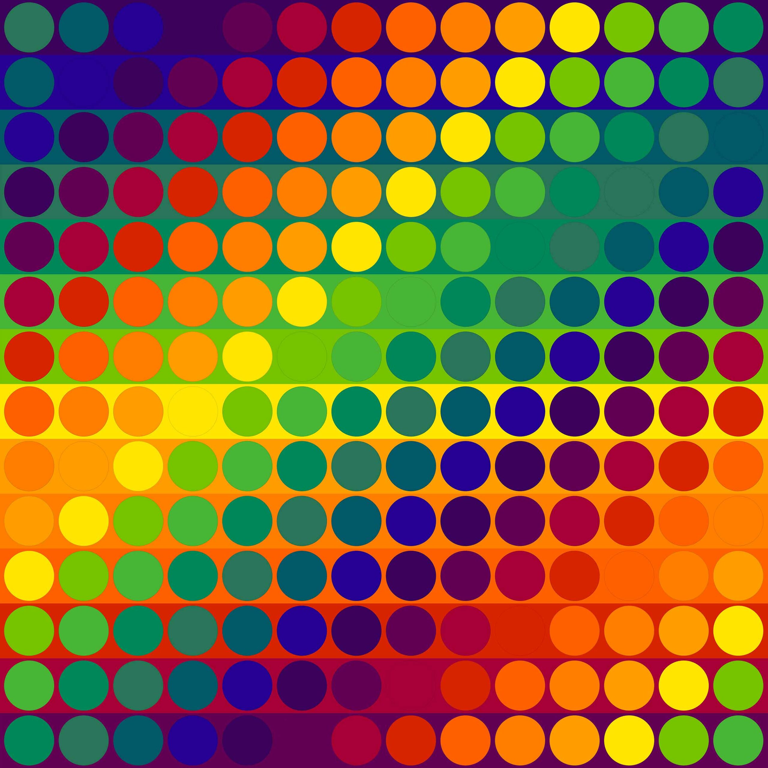 Color Secuencia 10 by Julio Le Parc