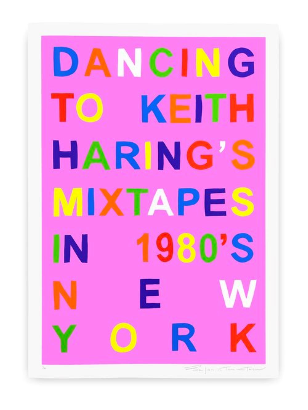 Dancing To Keith Haring’s Mixtapes In 1980’s New York by Benjamin Thomas Taylor