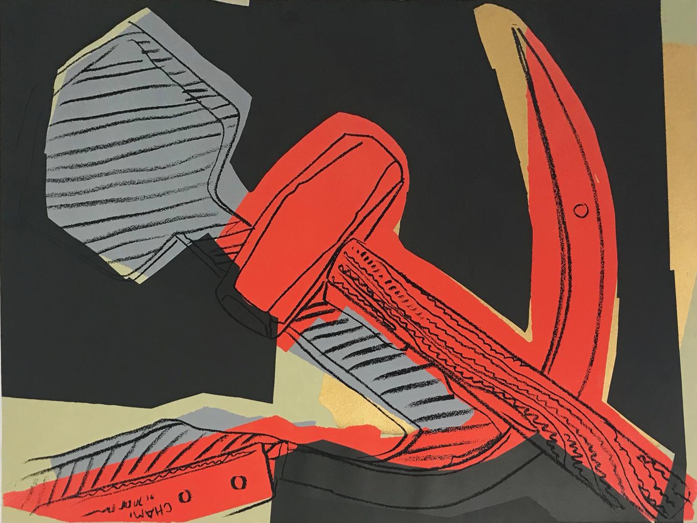 Hammer & Sickle by Andy Warhol