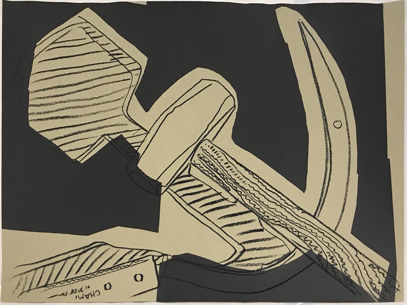 Hammer & Sickle by Andy Warhol