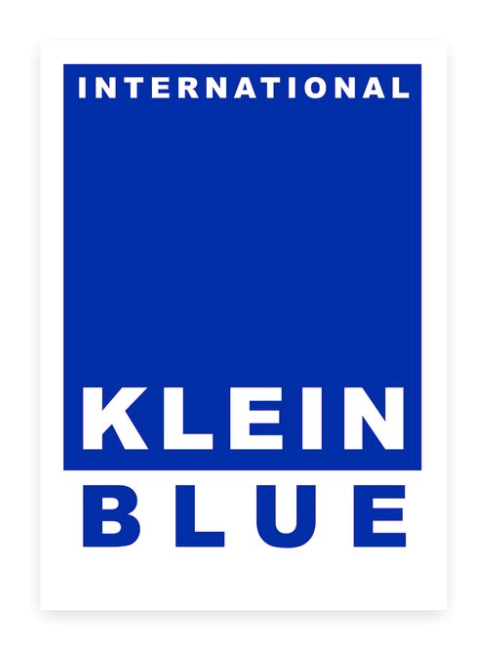 International Klein Blue (Artist’s proof) by Benjamin Thomas Taylor