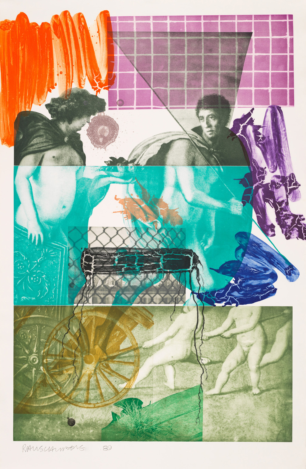 Bellini #5 by Robert Rauschenberg